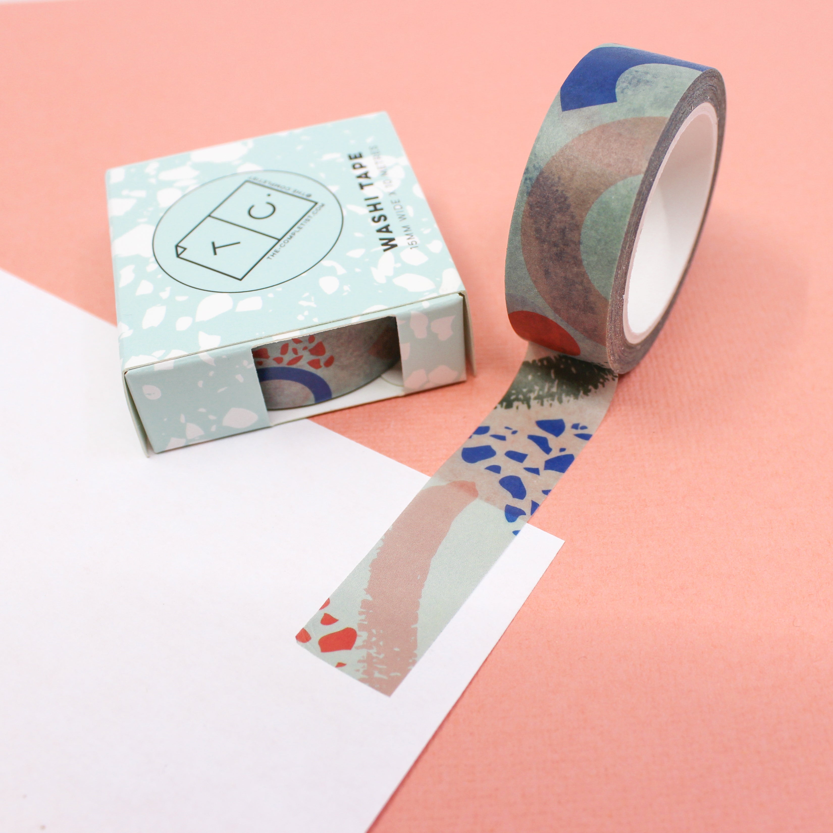This is an 80's Memphis City pattern washi tape from BBB Supplies Craft Shop