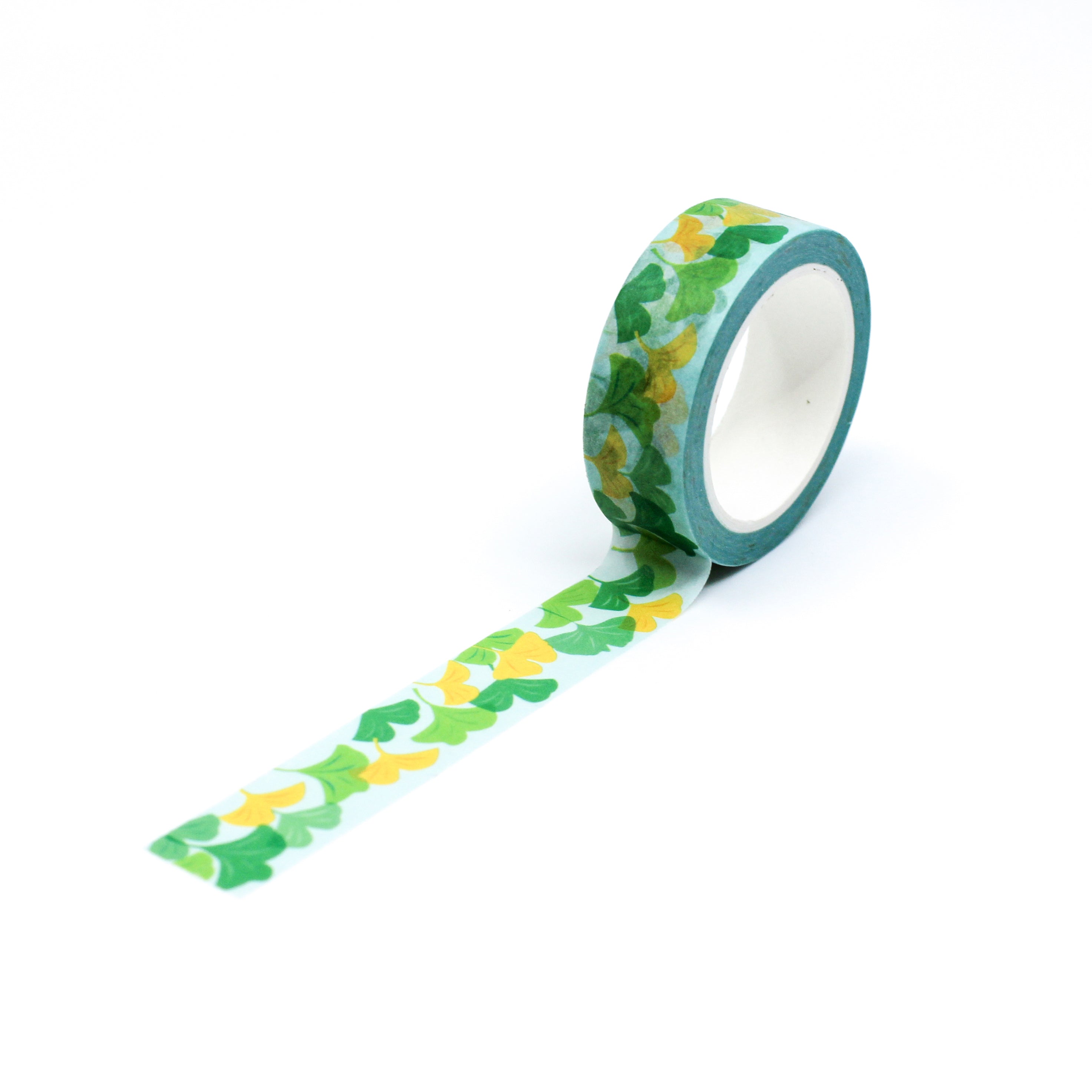 1:27 PM Today This is a full pattern repeat view of ginkgo leaf from BBB Supplies Craft Shop