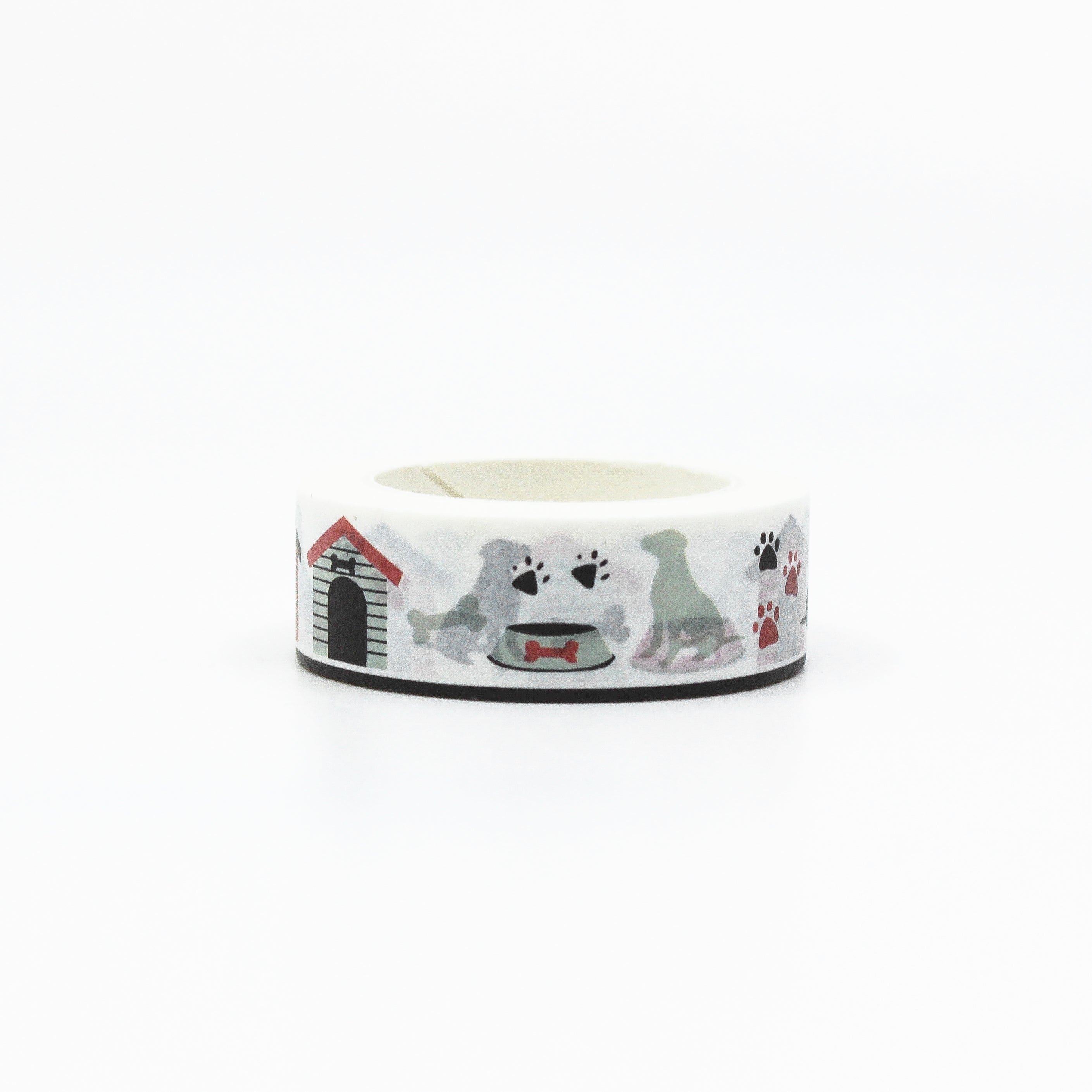 This is a cute dog houses and bones washi tape from BBB Supplies Craft Shop