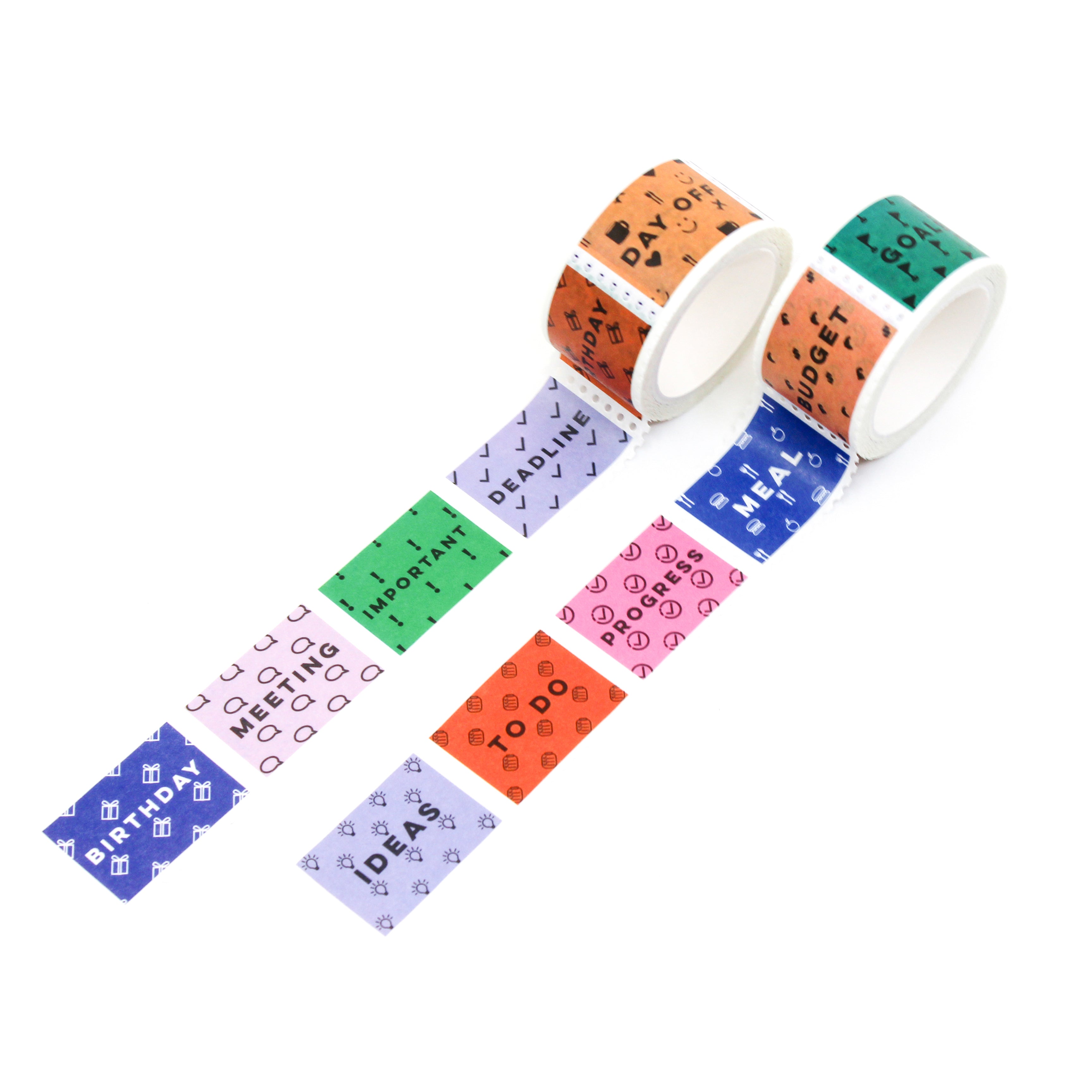 Work Mix Washi Stamps