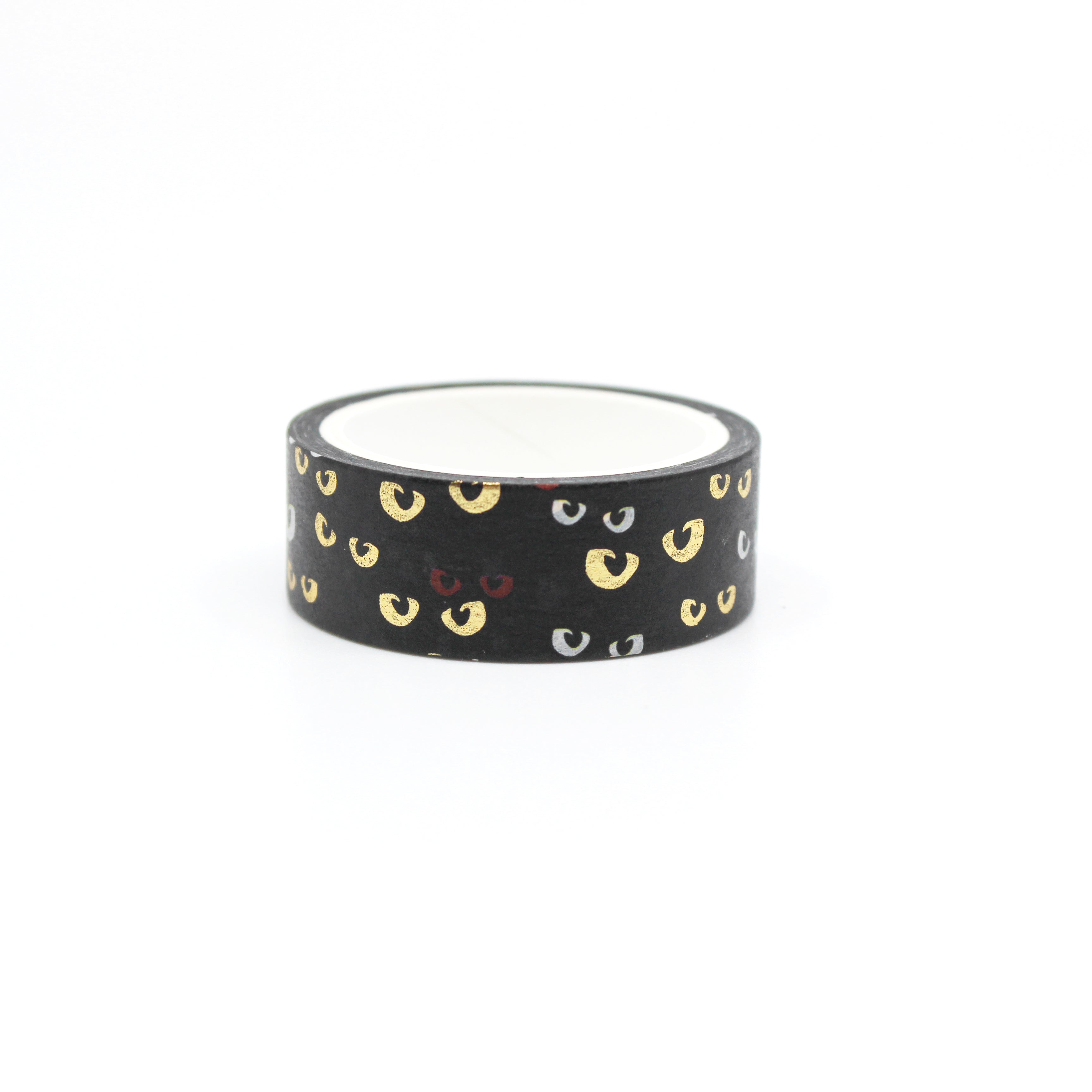 This is a scary eyes in the dark washi tape from BBB Supplies Craft Shop