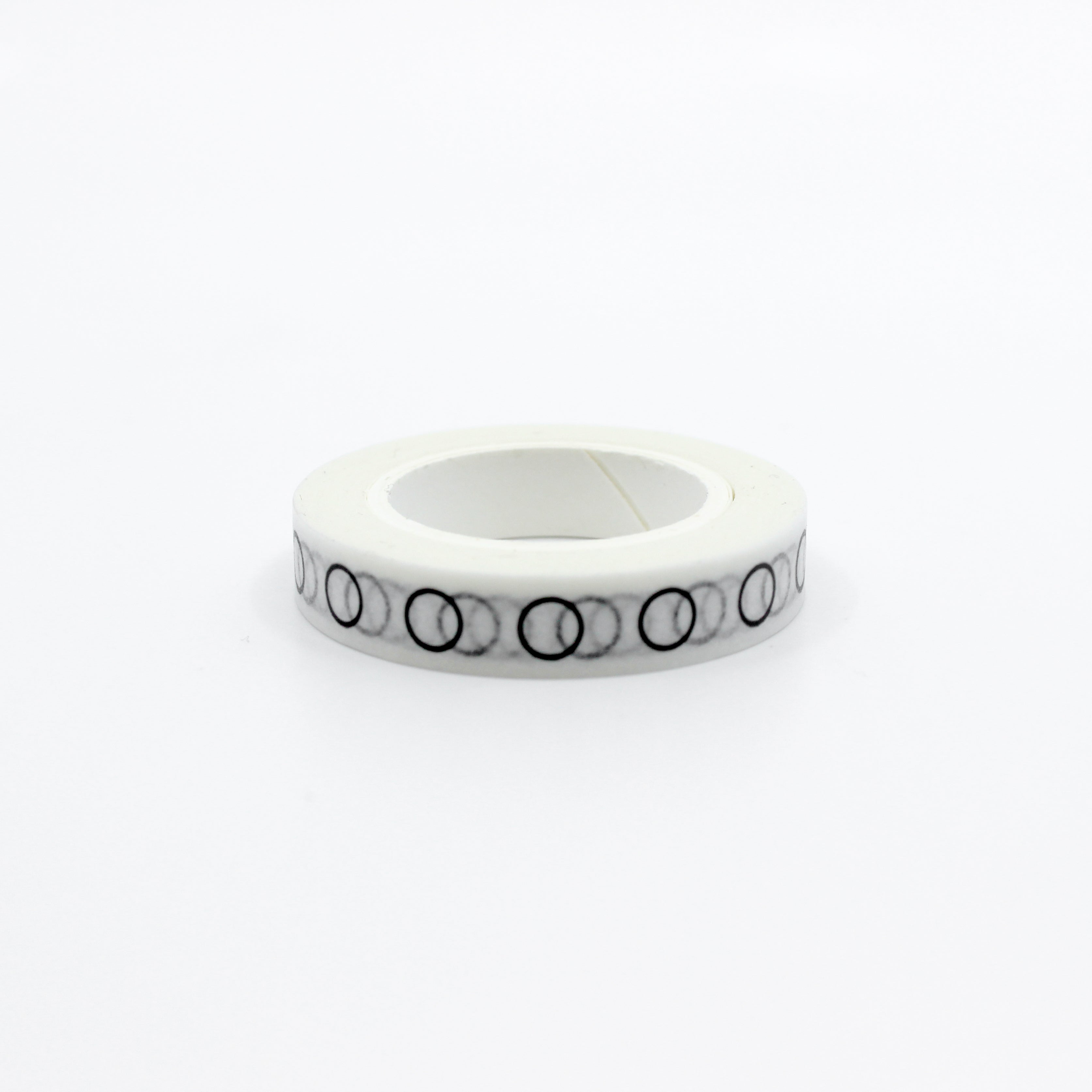 This is a black circle checklist washi tape that you can use to create an organized to do list from BBB Supplies Craft Shop