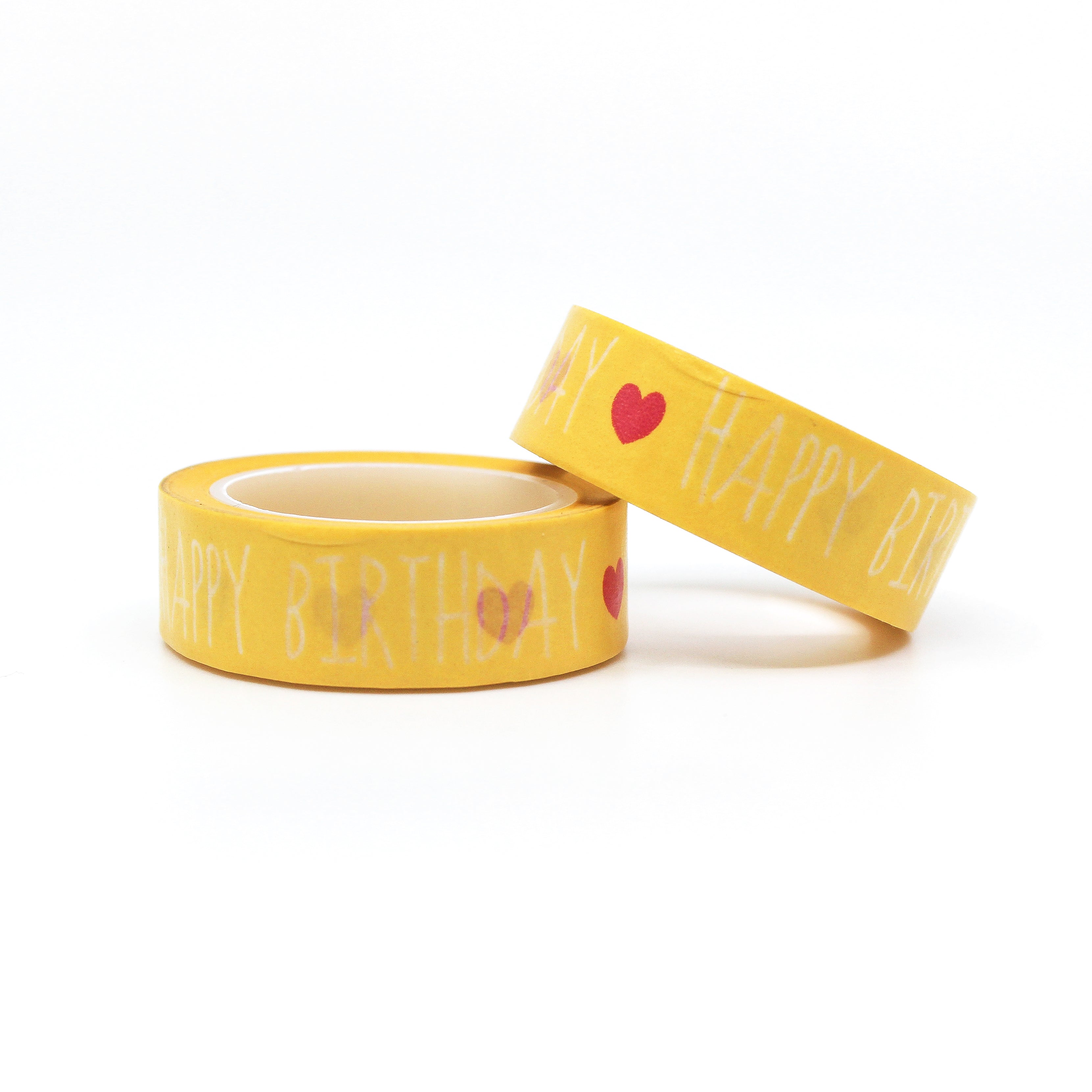 This is a happy birthday celebrations washi tapes from BBB Supplies Craft Shop