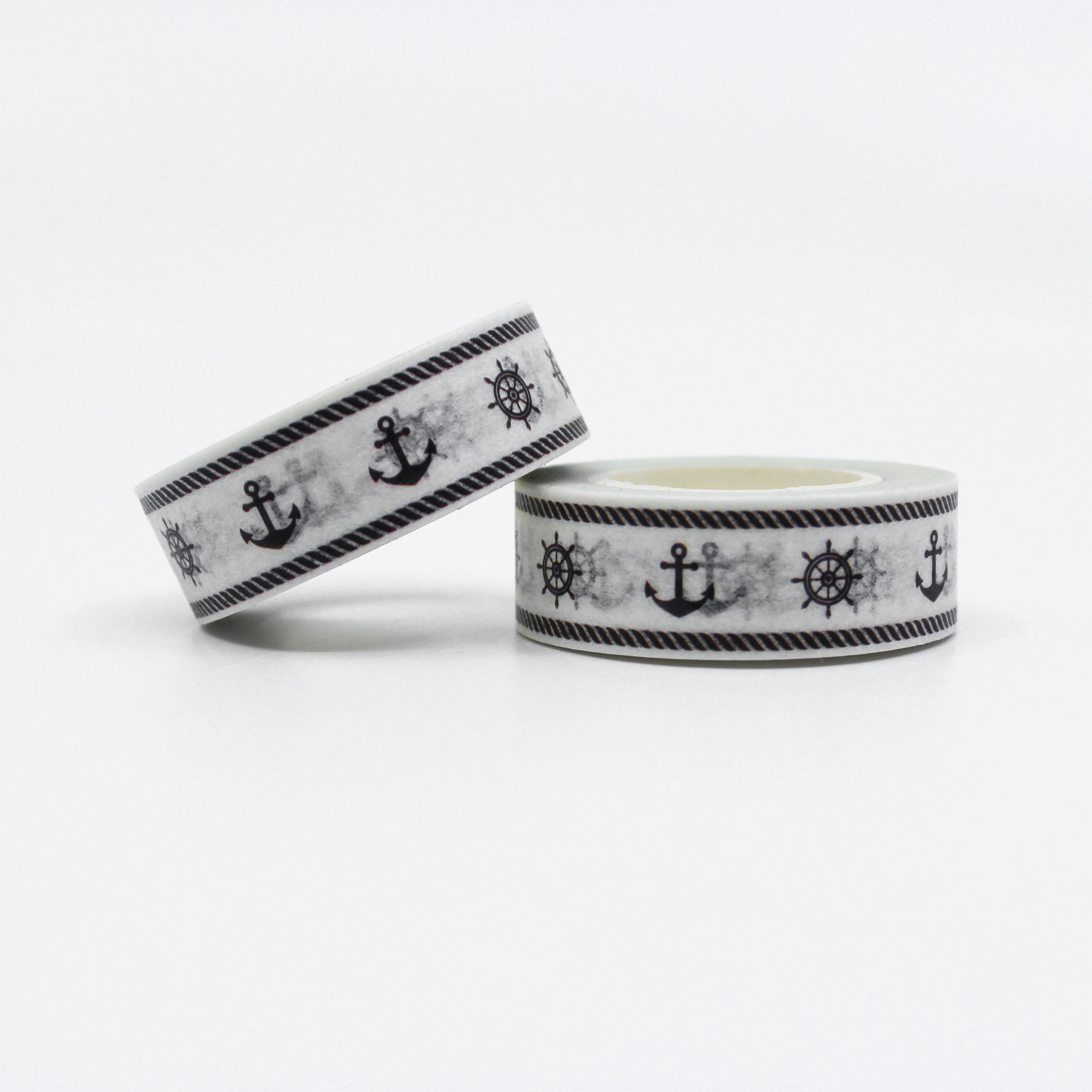 This is a cute collection of nautical symbols washi tapes from BBB Supplies Craft Shop