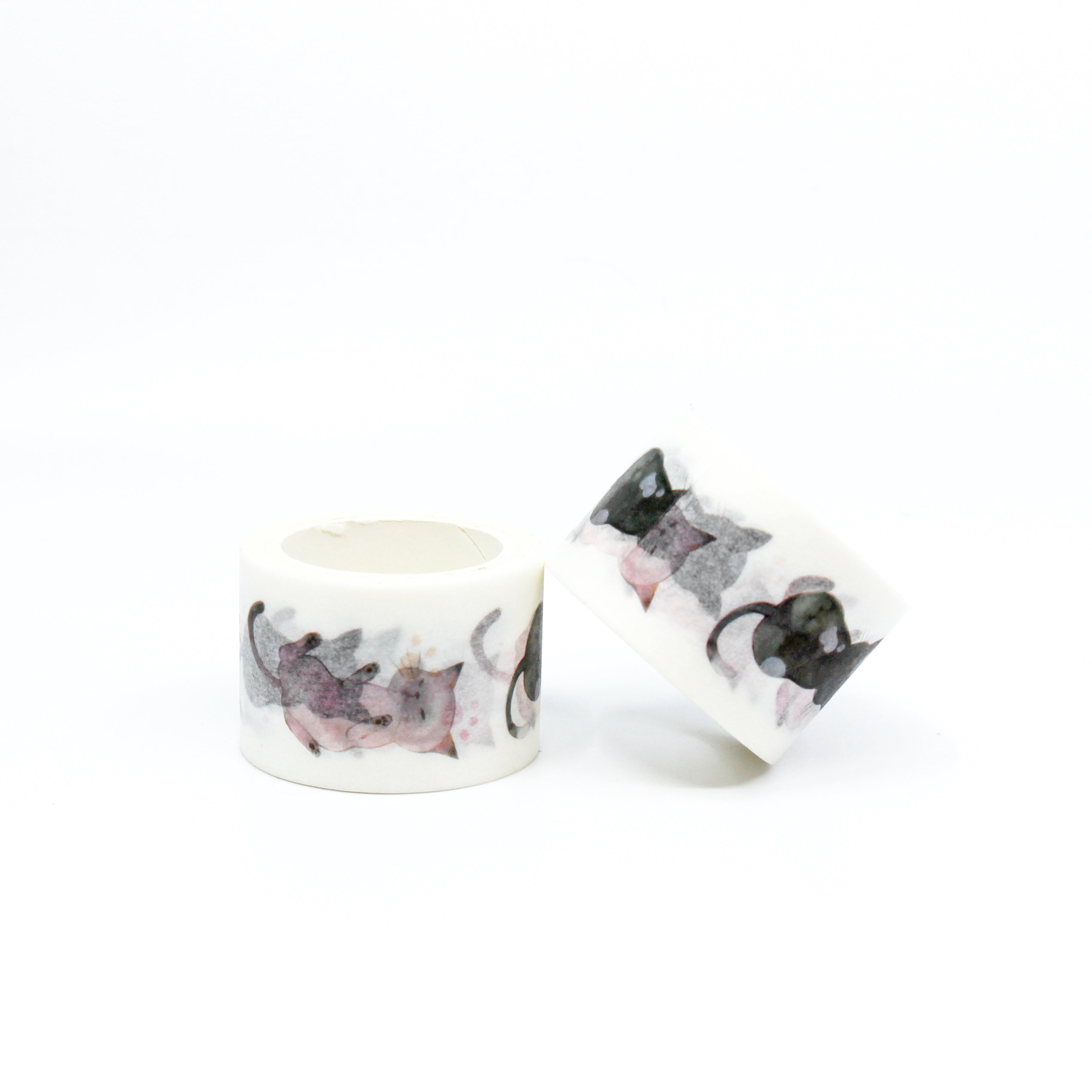 This is a dark blue and light blue plaid washi tapes from BBB Supplies Craft Shop