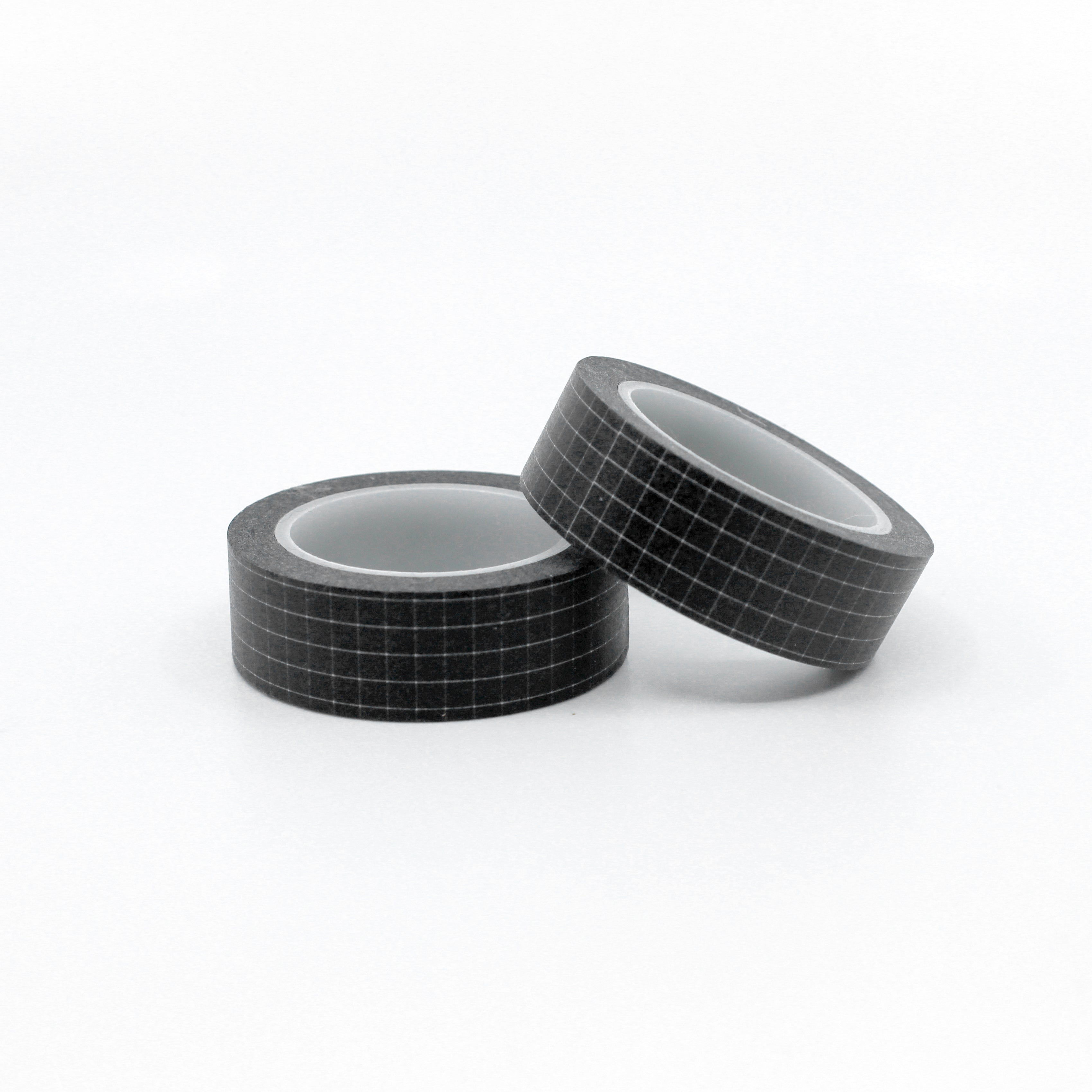This is a black essential grid washi tape from BBB Supplies Craft Shop