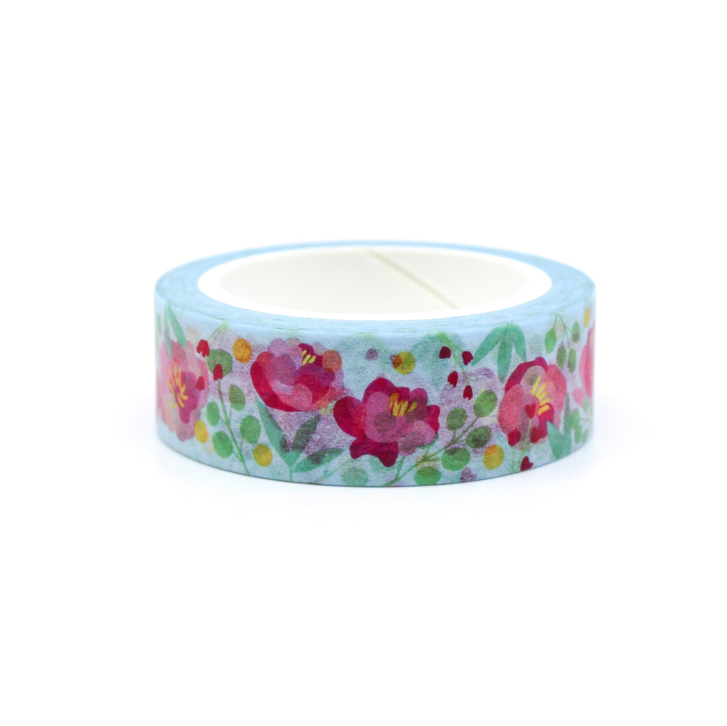 This is a white moon with black back ground washi tape from BBB Supplies Craft Shop