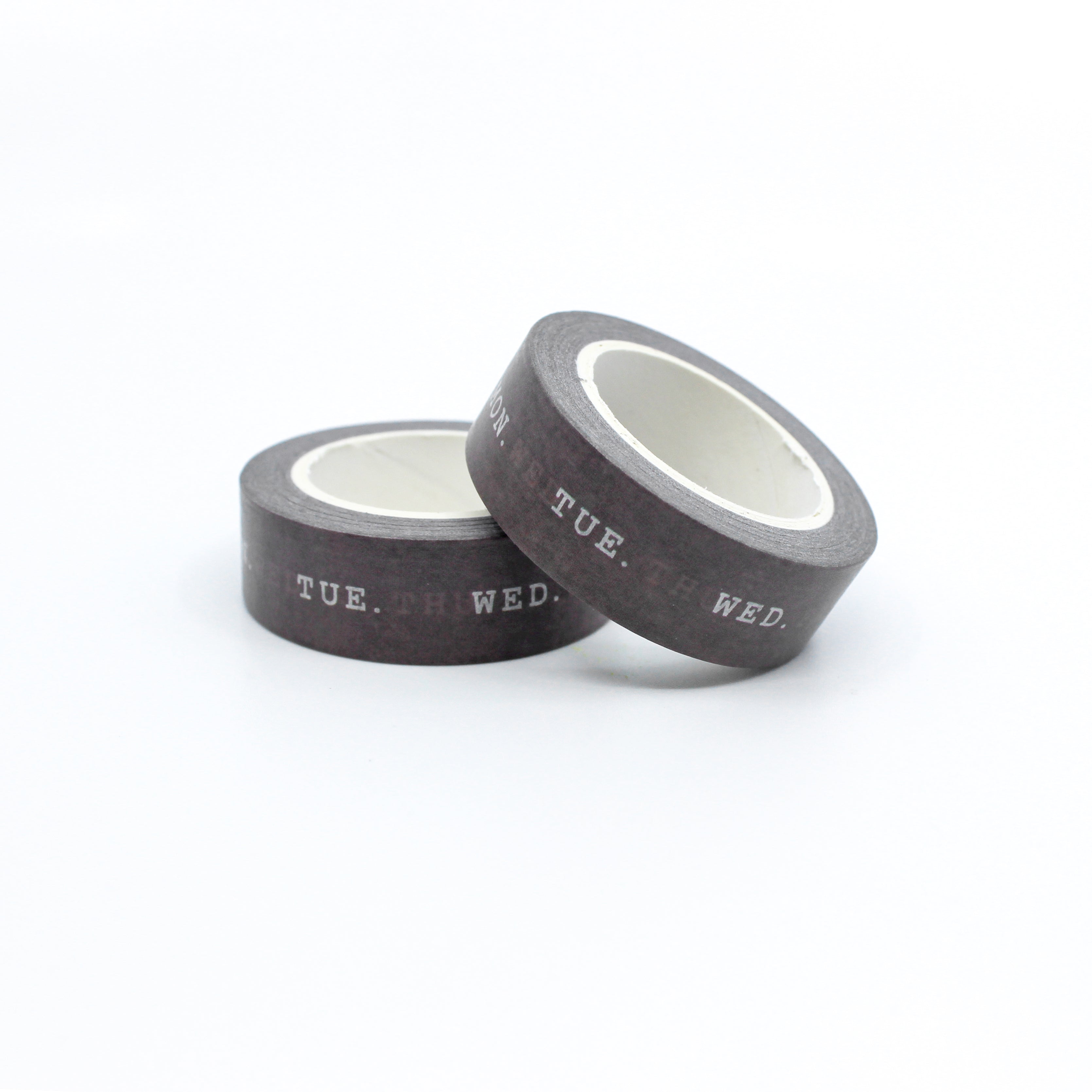 This is a black says of the week tapes from BBB Supplies Craft Shop