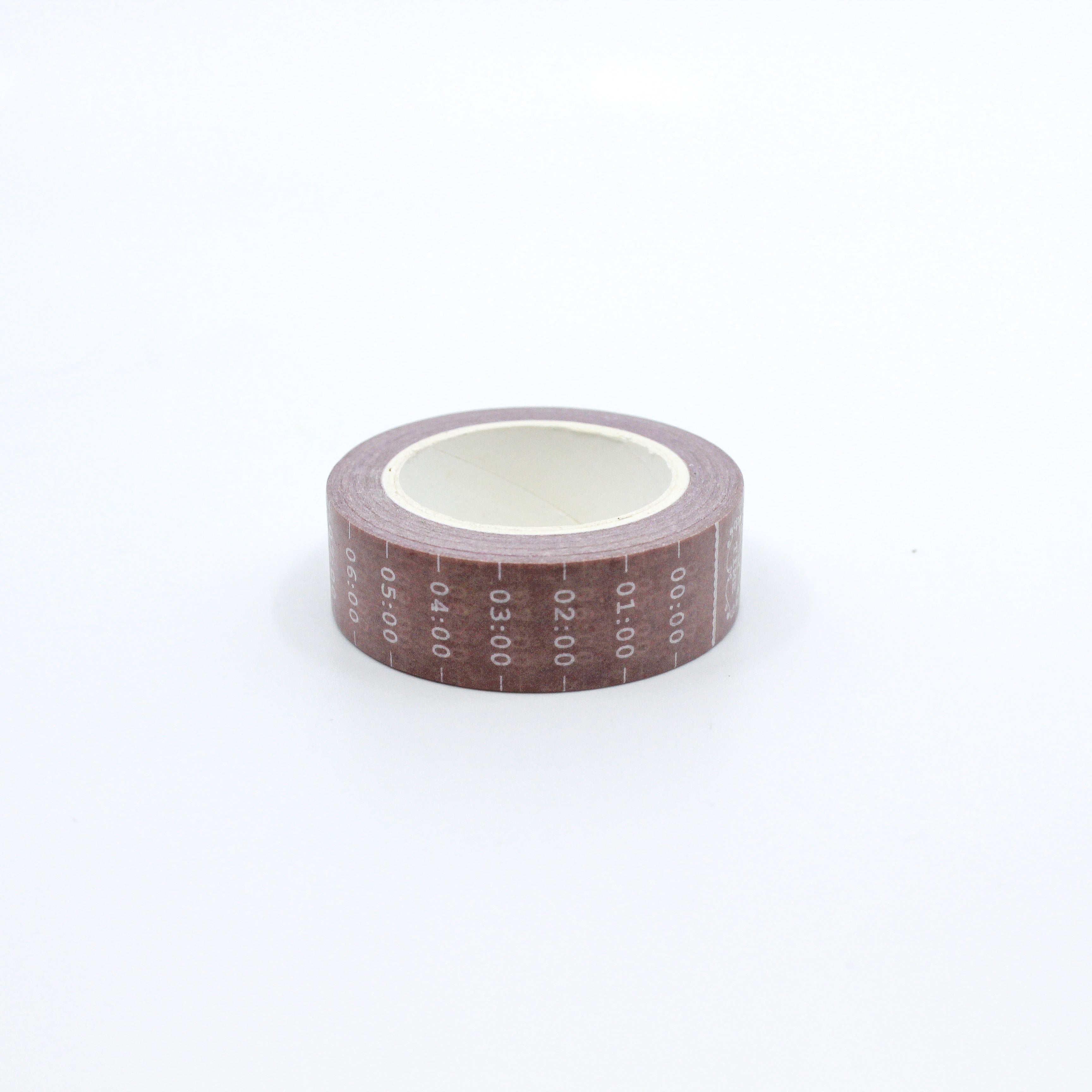 This is an hourly basis time washi tape from BBB Supplies Craft Shop