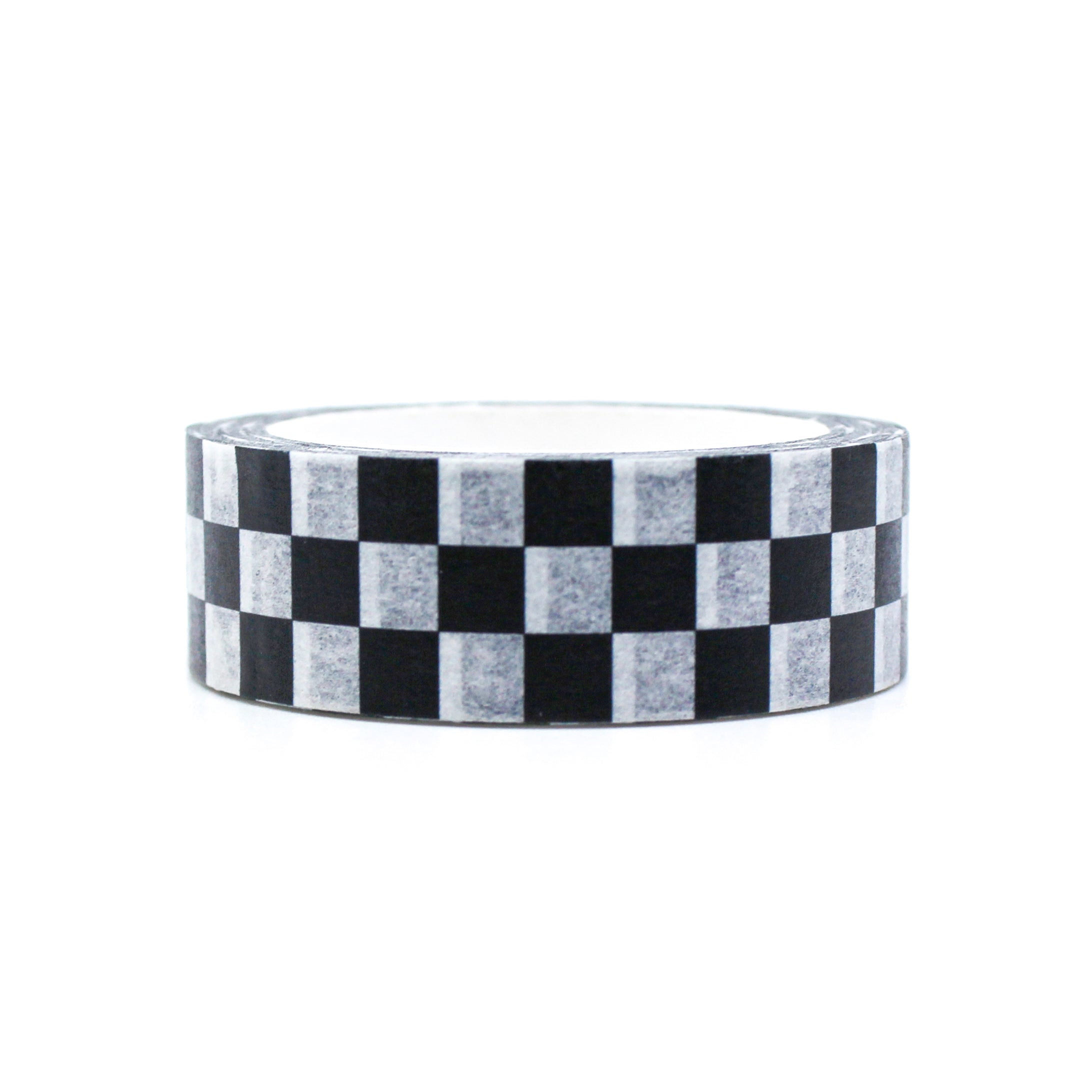 This is the traditional Black racing checker pattern you find on the racing flag. It is available at from BBB Supplies Craft Shop