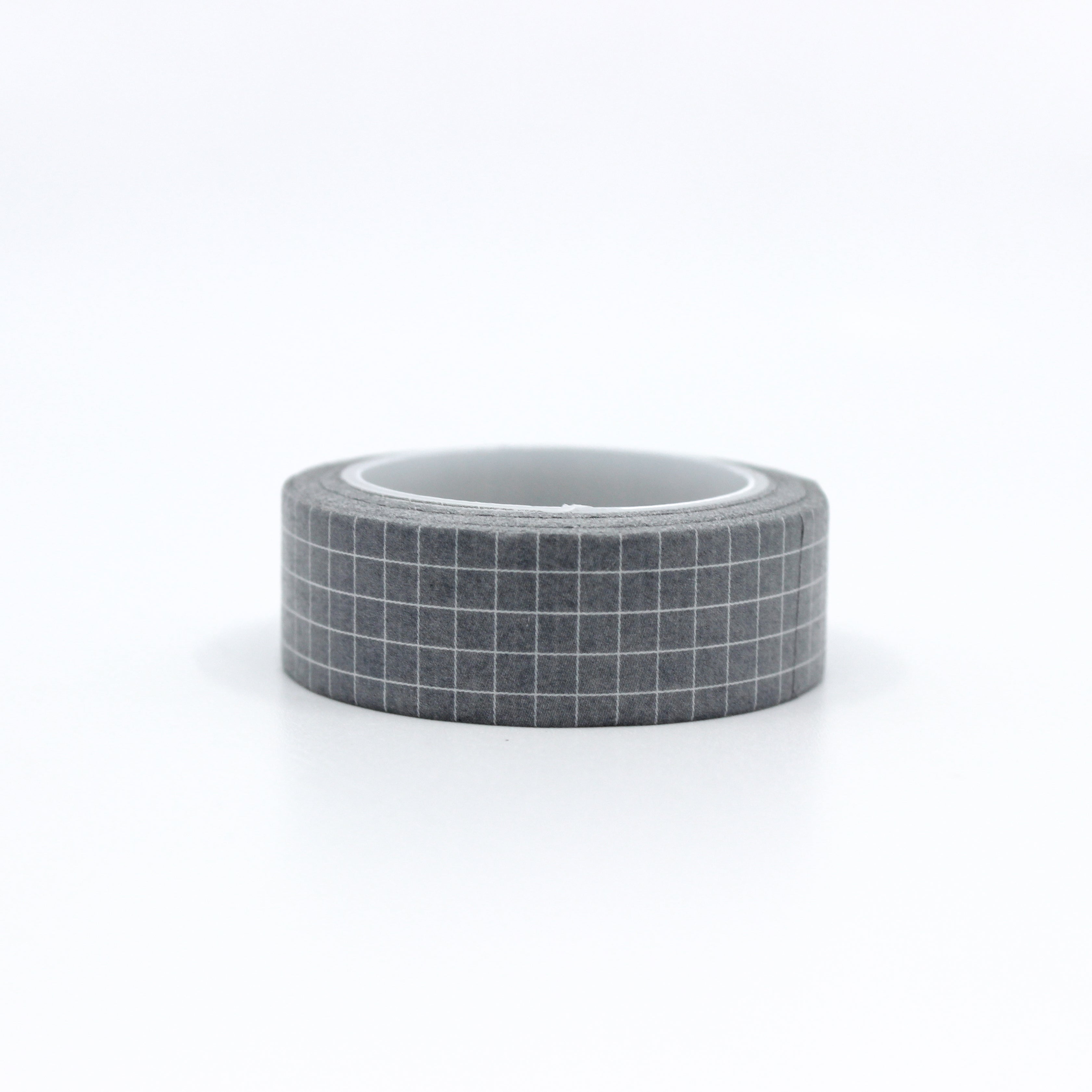 This is a grey essential grid washi tape from BBB Supplies Craft Shop