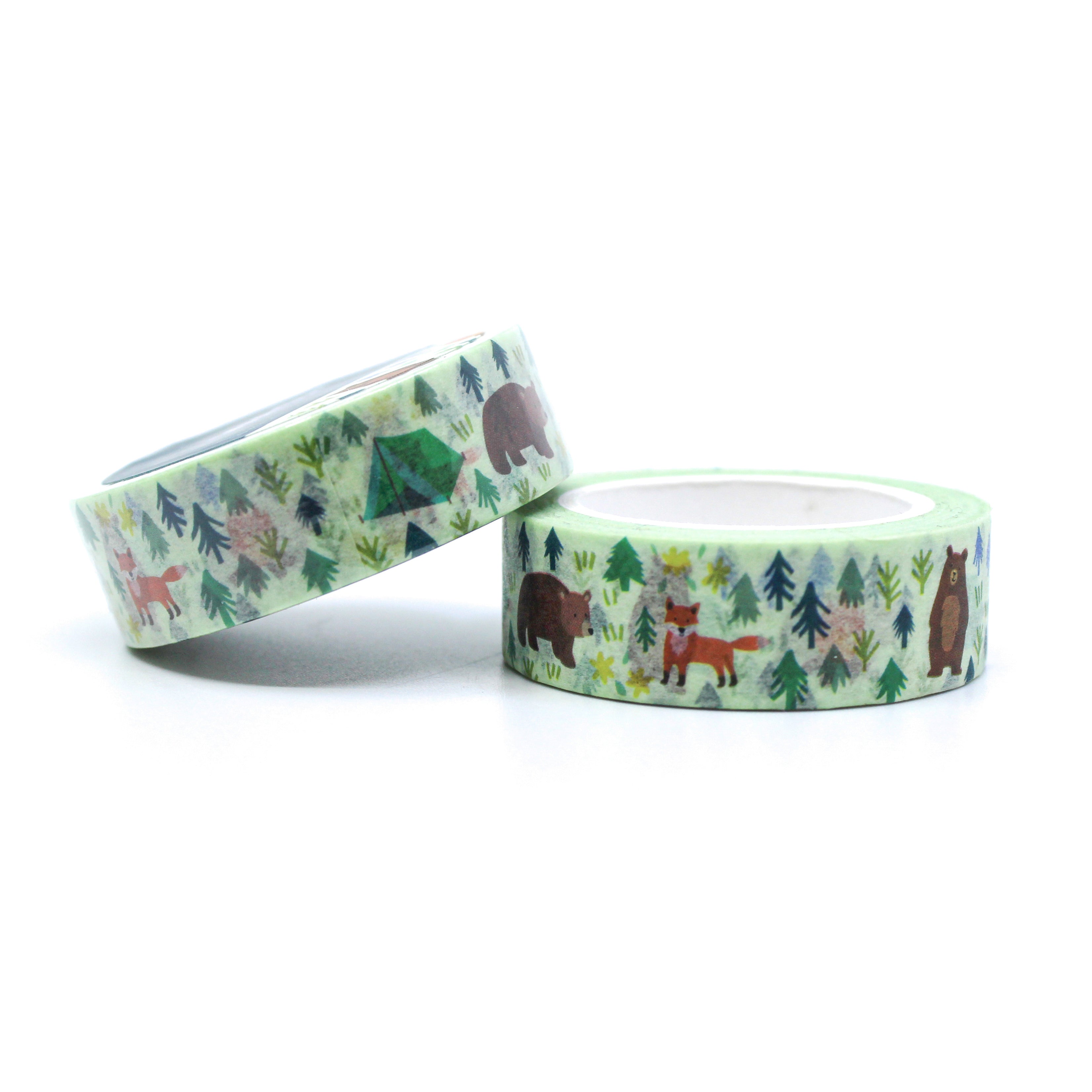 This is a roll of camp fire themed washi tapes from BBB Supplies Craft Shop