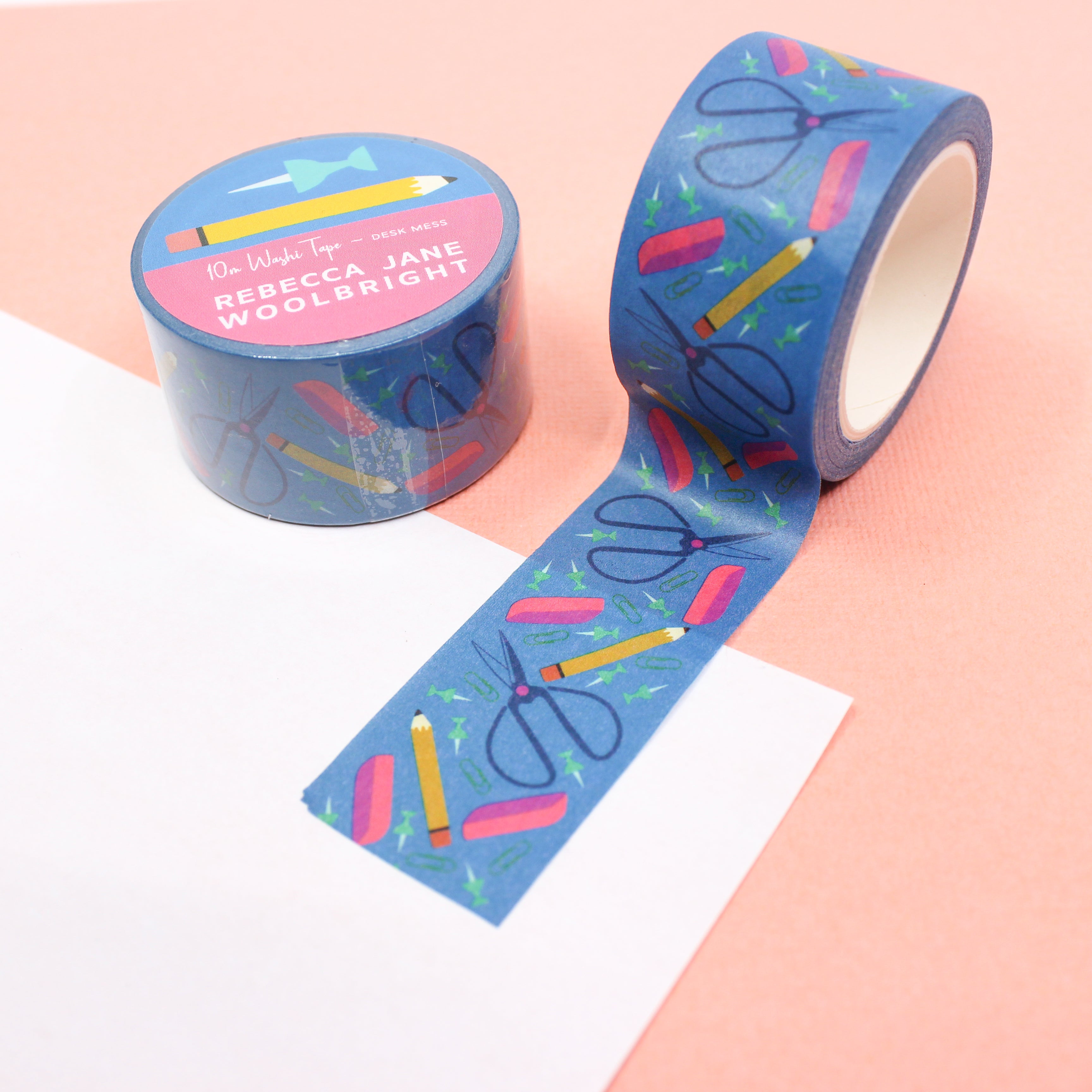 This is a fun desk mess view themed washi tape from BBB Supplies Craft Shop