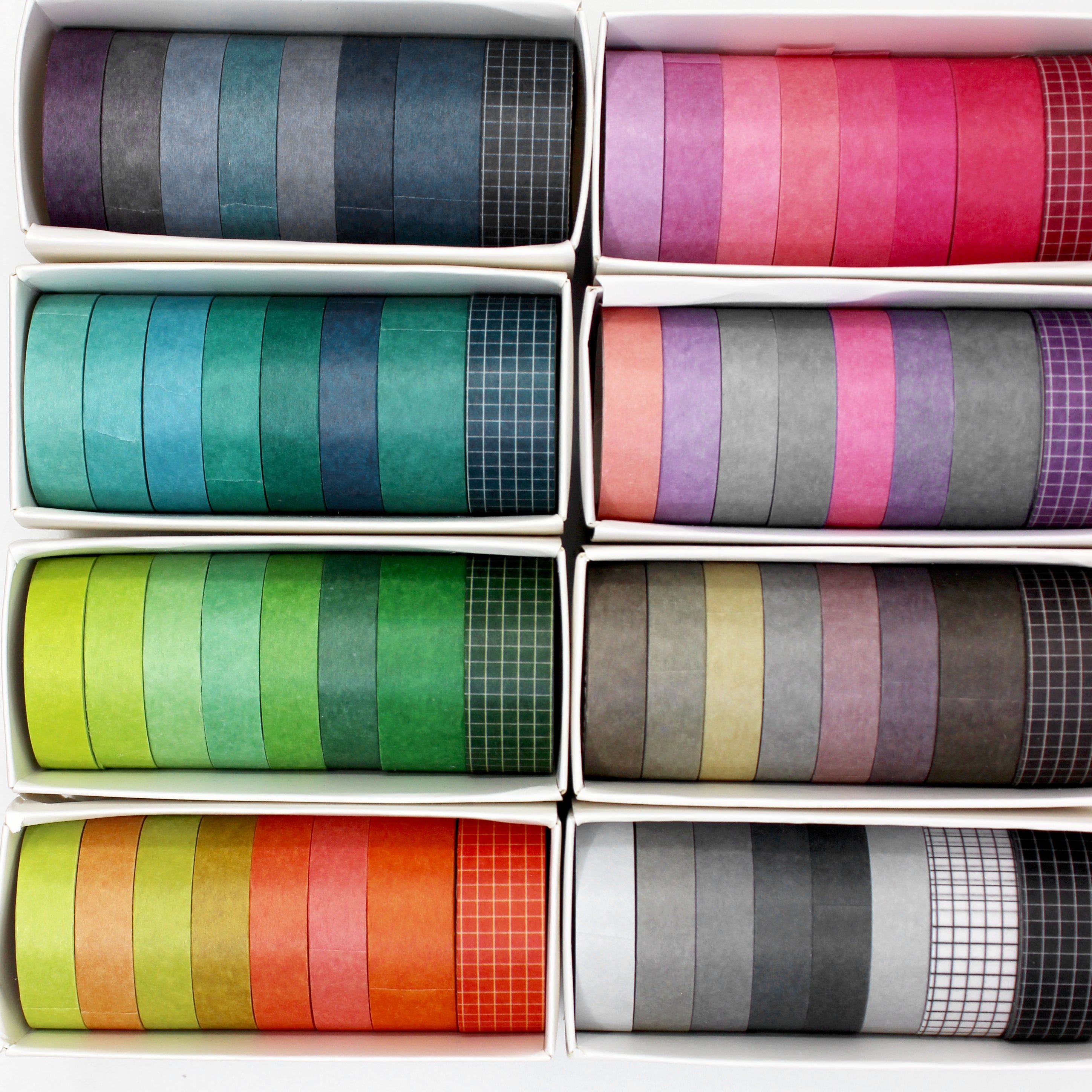 Color Coordinated Washi Tape Journaling Sets