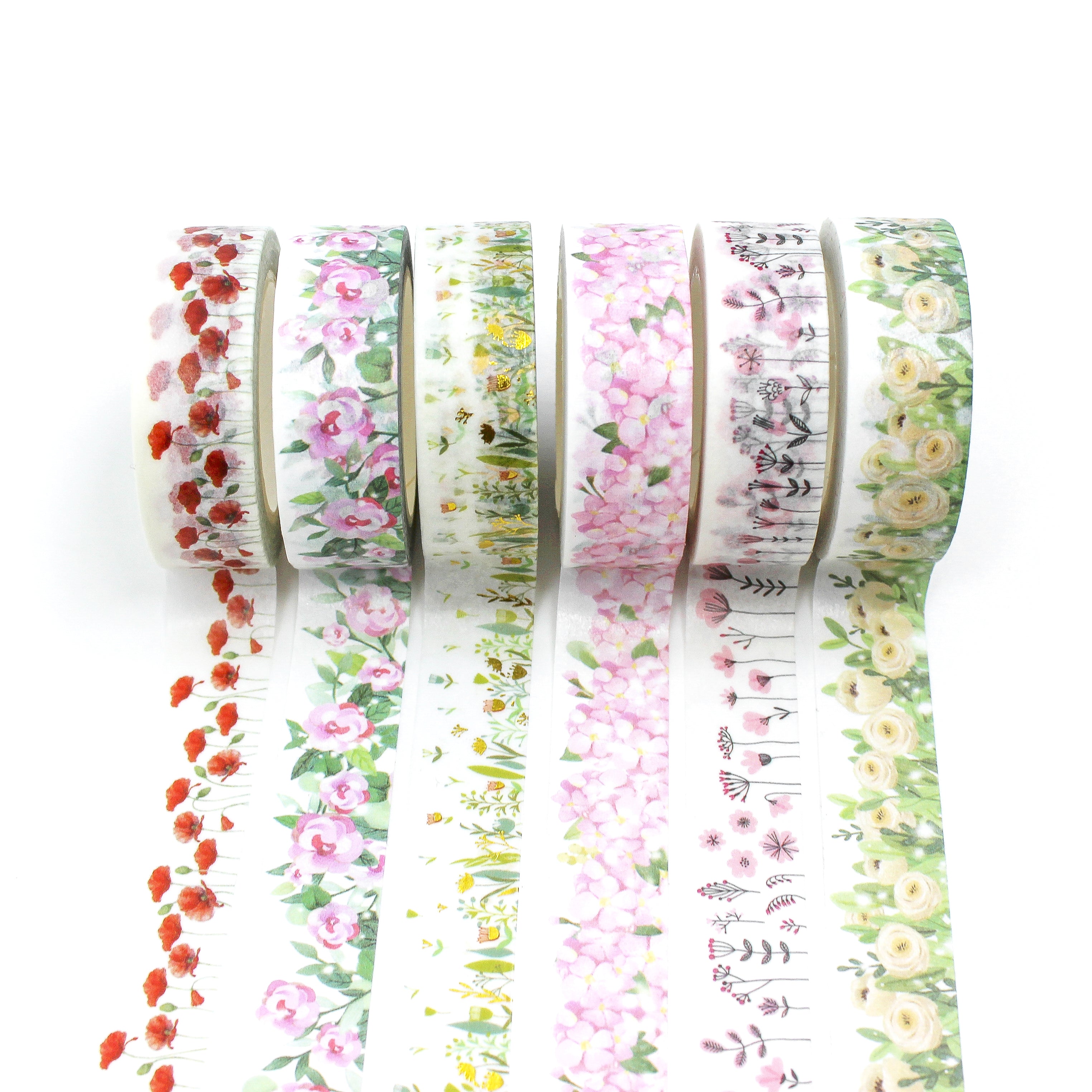 Blooming Florals Collection Washi