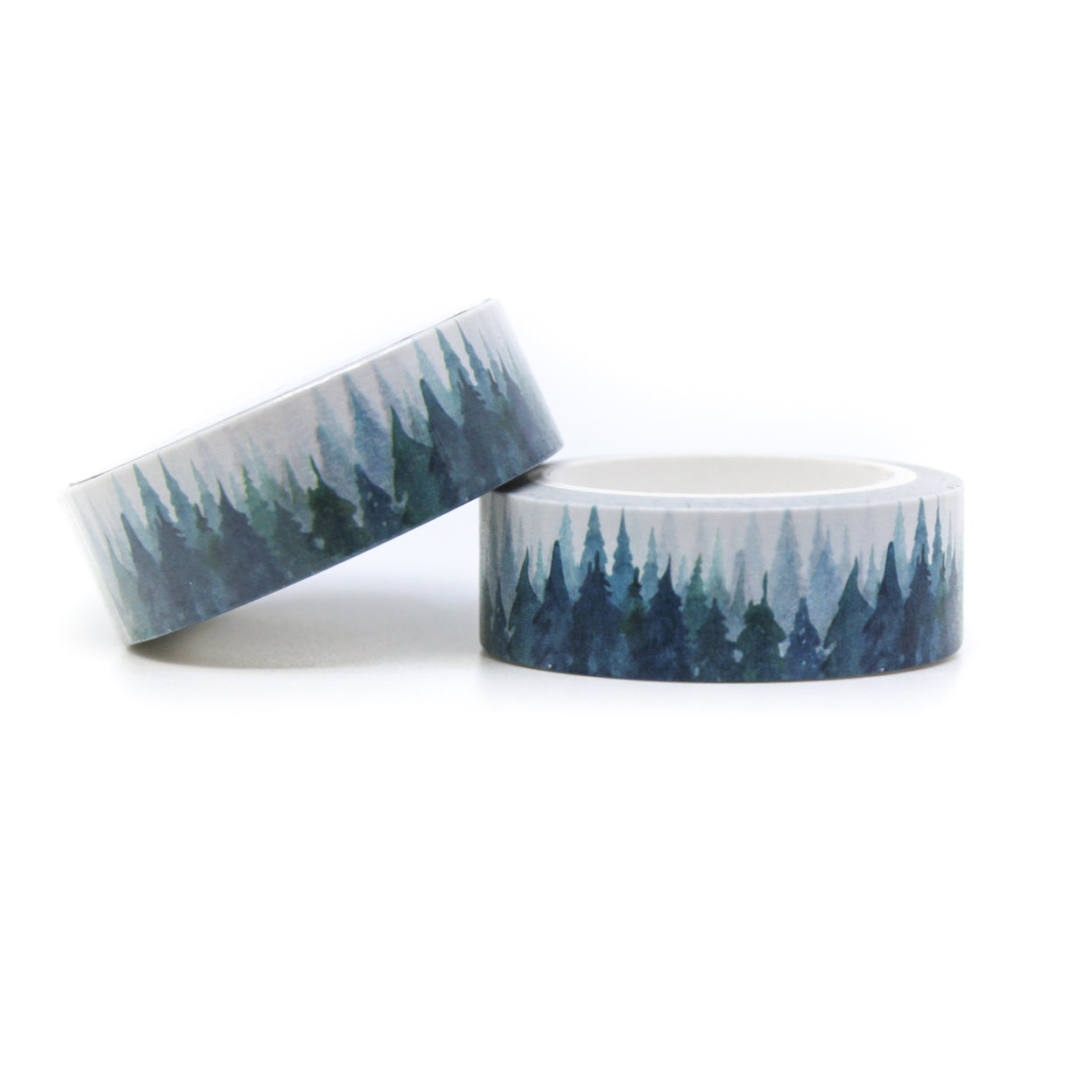 Winter Forest Pine Trees Washi