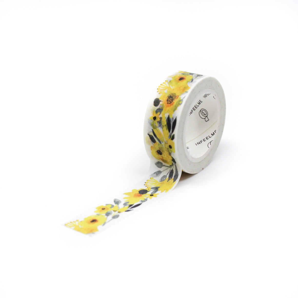 Yellow Flowers Washi Tape