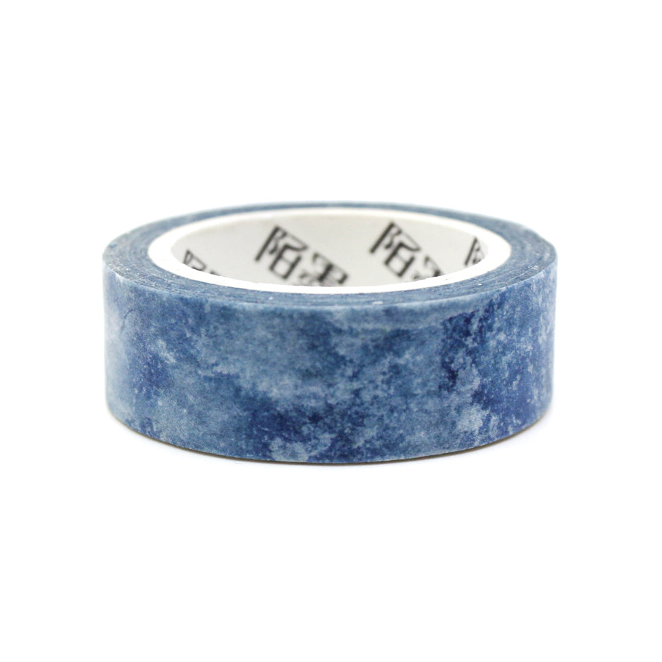 This blue jean marble watercolor washi tape is the perfect addition to your washi collection. The simplicity of the pattern is perfect for accenting and matching any project's theme while adding a beautiful and interesting pattern.