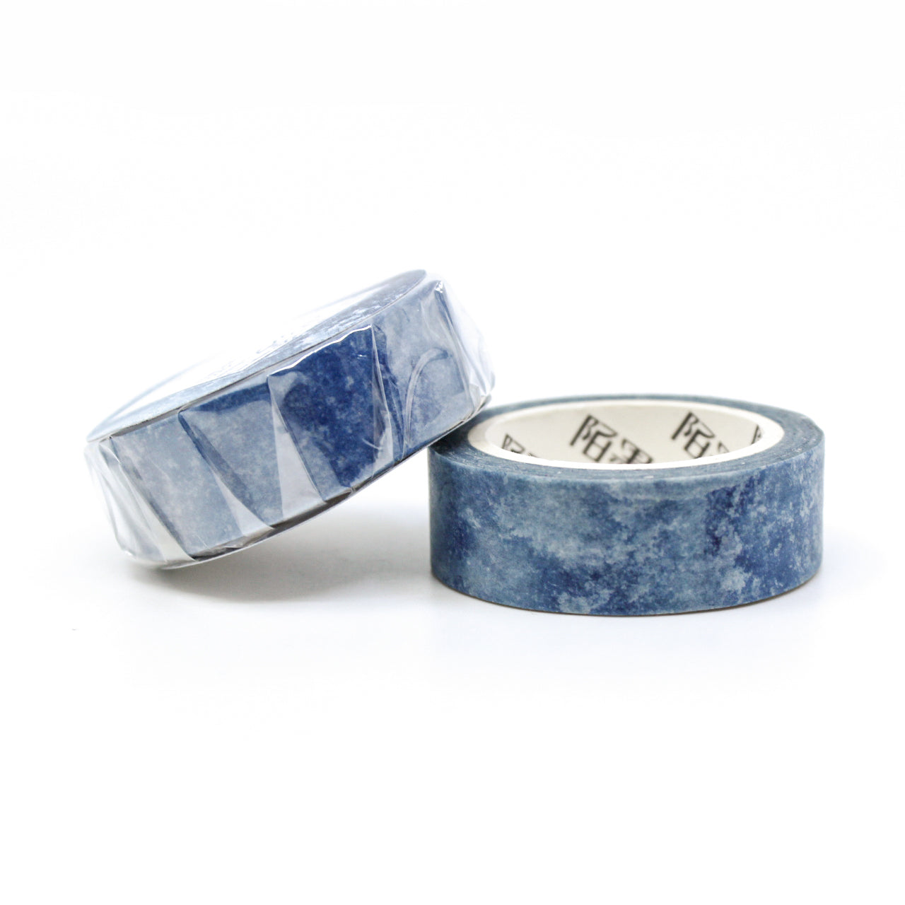 This blue jean marble watercolor washi tape is the perfect addition to your washi collection. The simplicity of the pattern is perfect for accenting and matching any project's theme while adding a beautiful and interesting pattern.