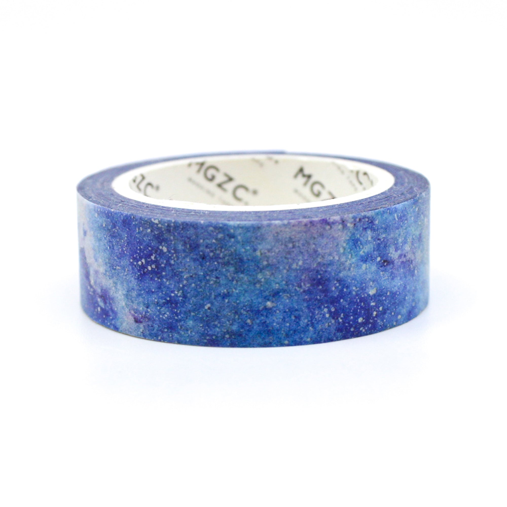This blue marble watercolor washi tape is the perfect addition to your washi collection. The simplicity of the pattern is perfect for accenting and matching any project's theme while adding a beautiful and interesting pattern. This tape is sold at BBB Supplies Craft Shop.