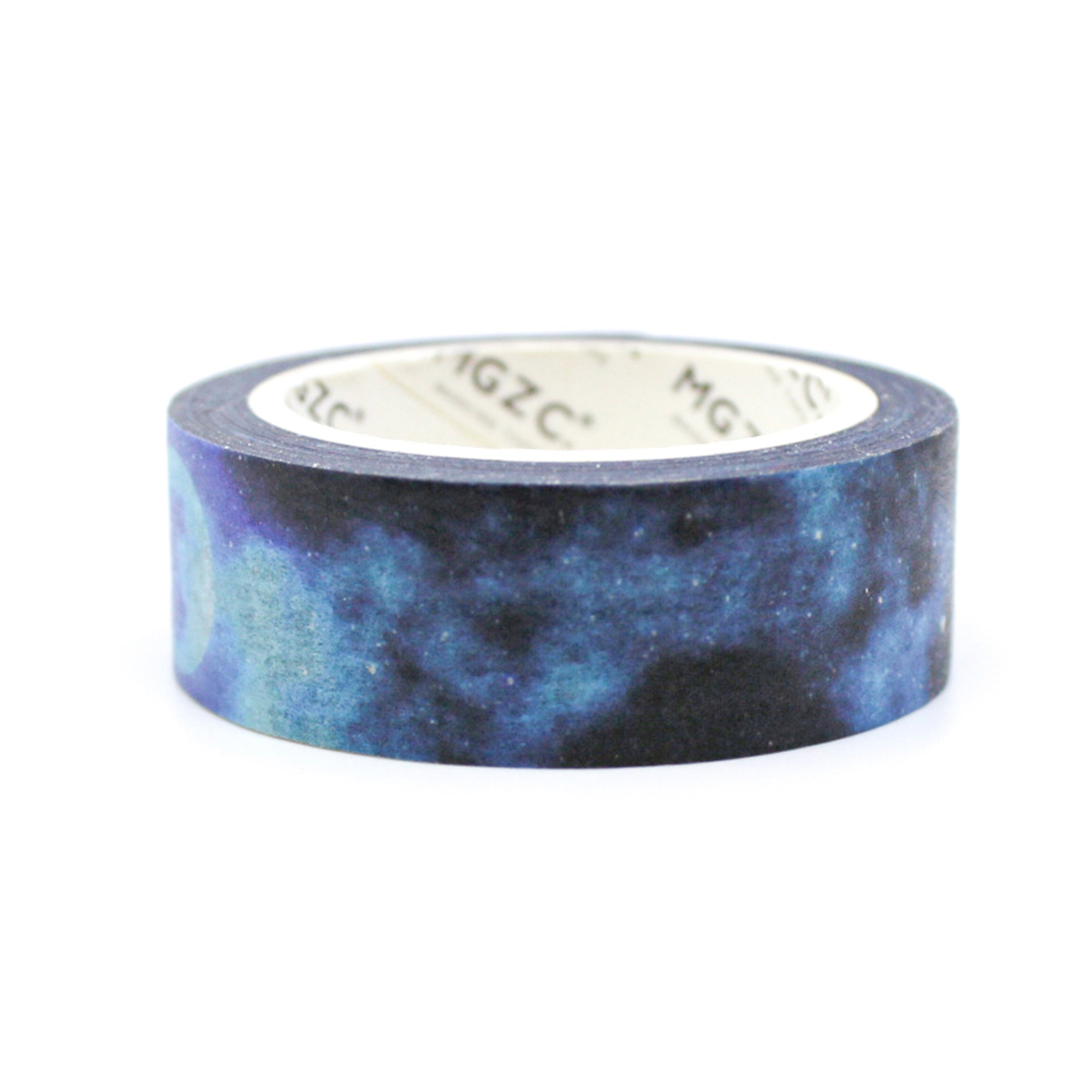 This blue sky watercolor washi tape is the perfect addition to your washi collection. The simplicity of the pattern is perfect for accenting and matching any project's theme while adding a beautiful and interesting pattern. This tape is sold at BBB Supplies Craft Shop.