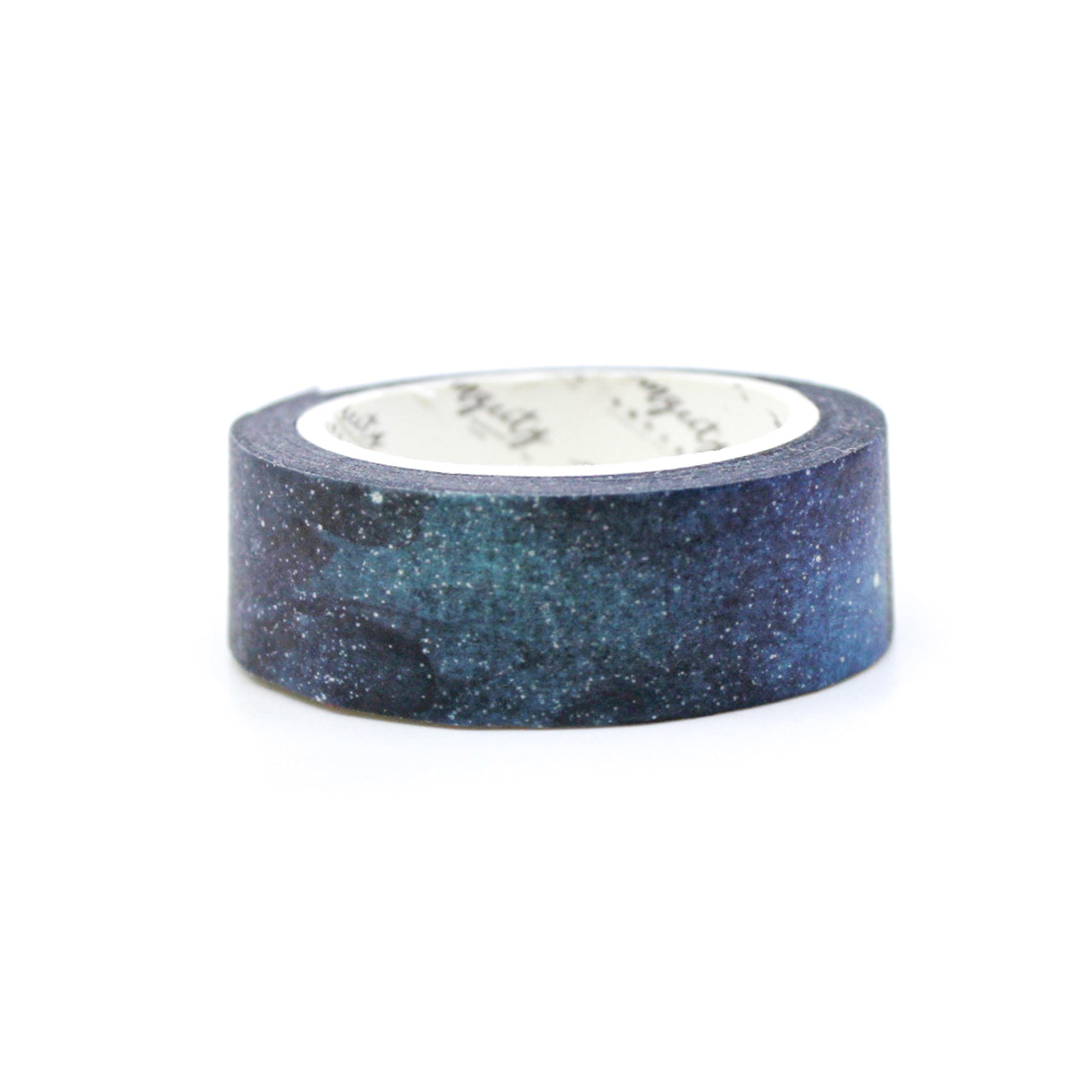 This starry night sky watercolor washi tape is the perfect addition to your washi collection. The simplicity of the pattern is perfect for accenting and matching any project's theme while adding a beautiful and interesting pattern. This tape is sold at BBB Supplies Craft Shop.