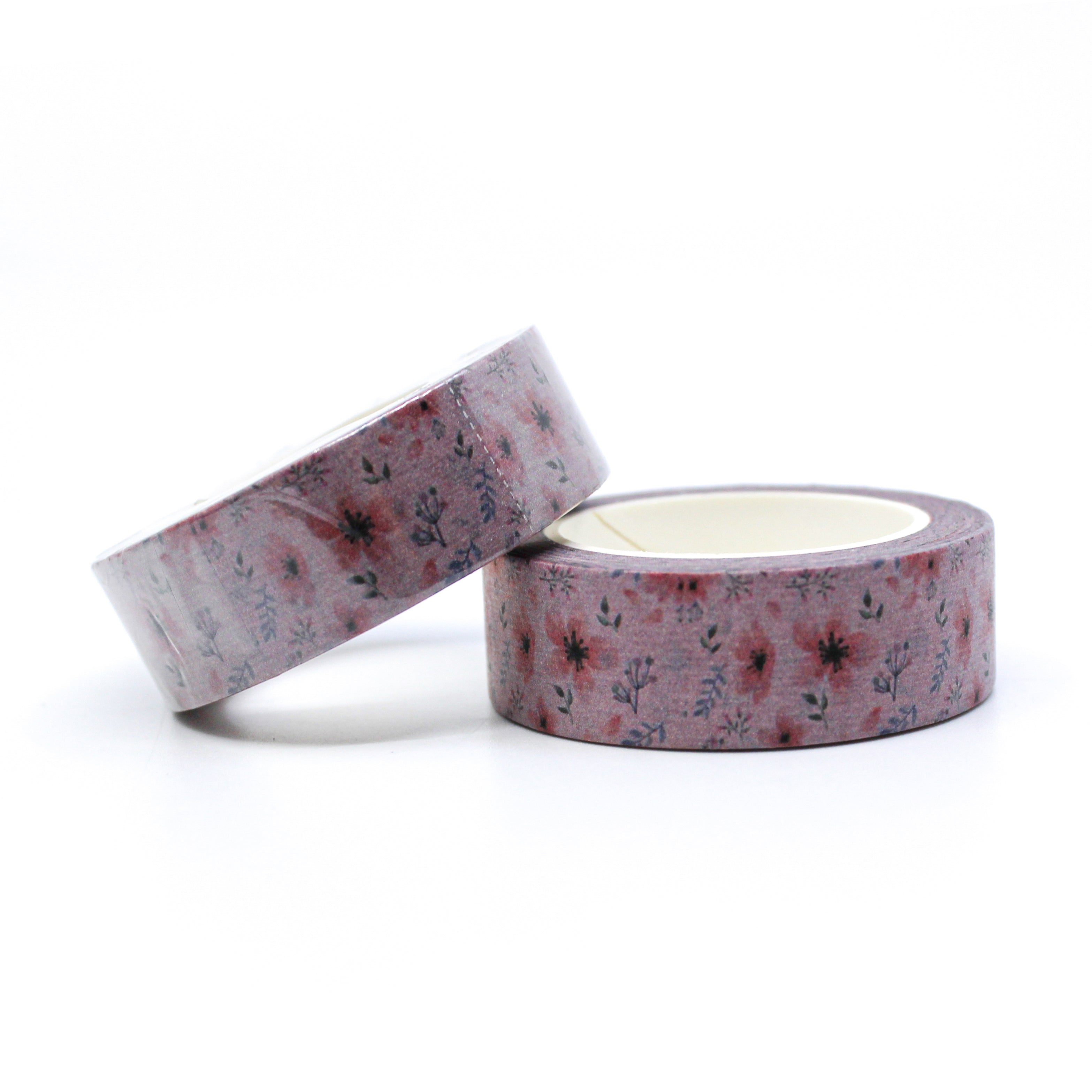 This a small pink floral Supplies, Scrapbooking washi tapes from BBB Supplies Craft Shop