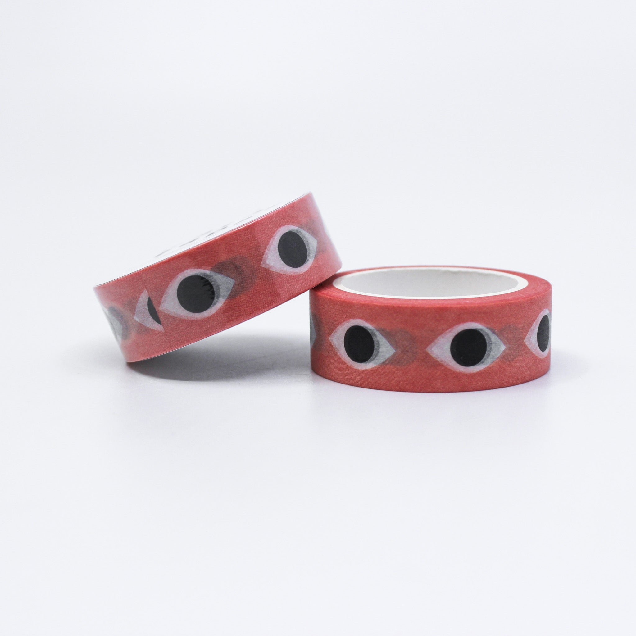 This is a mystical pink evil eye pattern washi tapes for Journal Supplies, Scrapbooking from BBB Supplies Craft Shop