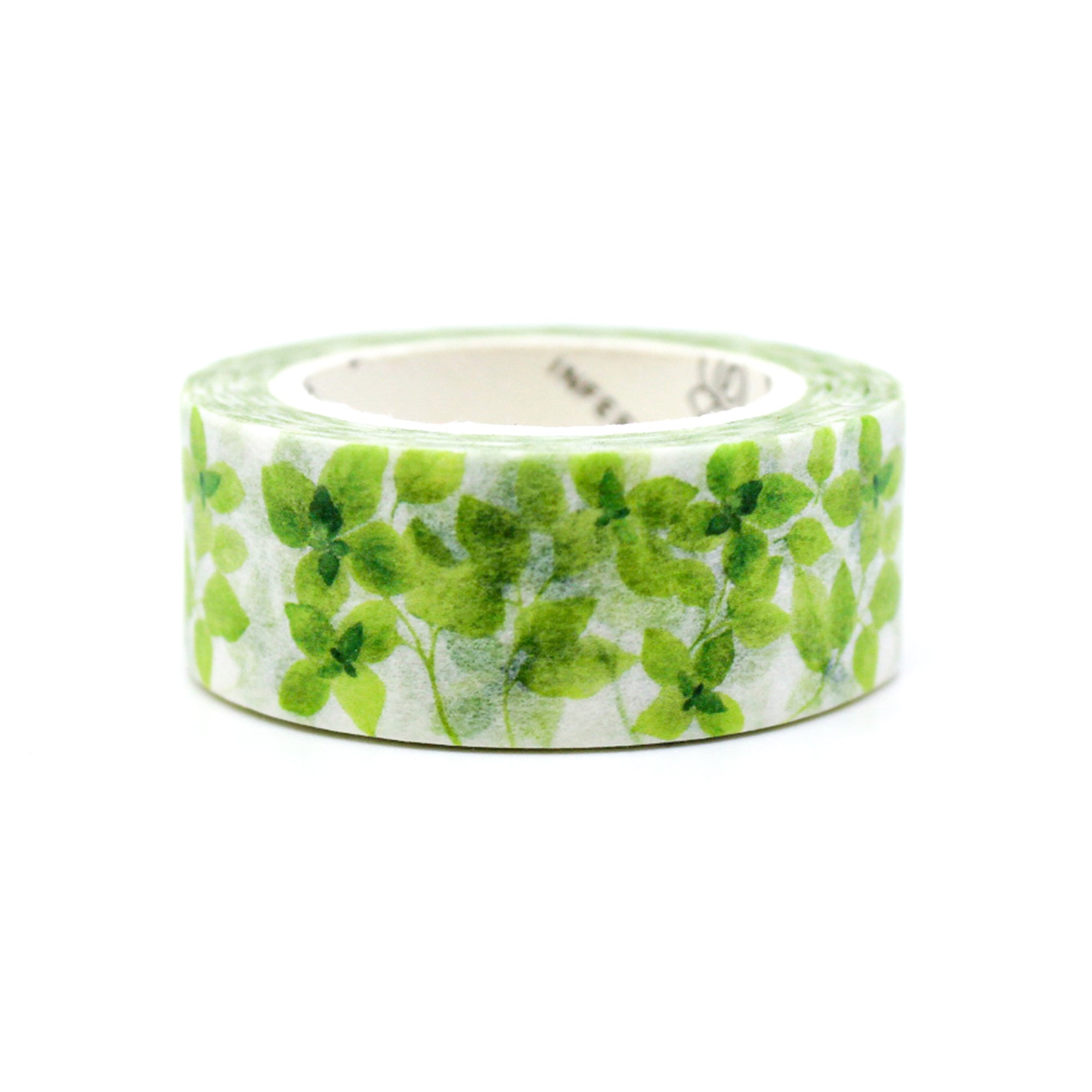 This pretty green clover flower tape is a refreshing, lively floral pattern that is perfect for your BUJO and craft projects. Spring is in the air with this green clover tape from BBB Supplies Craft Shop.
