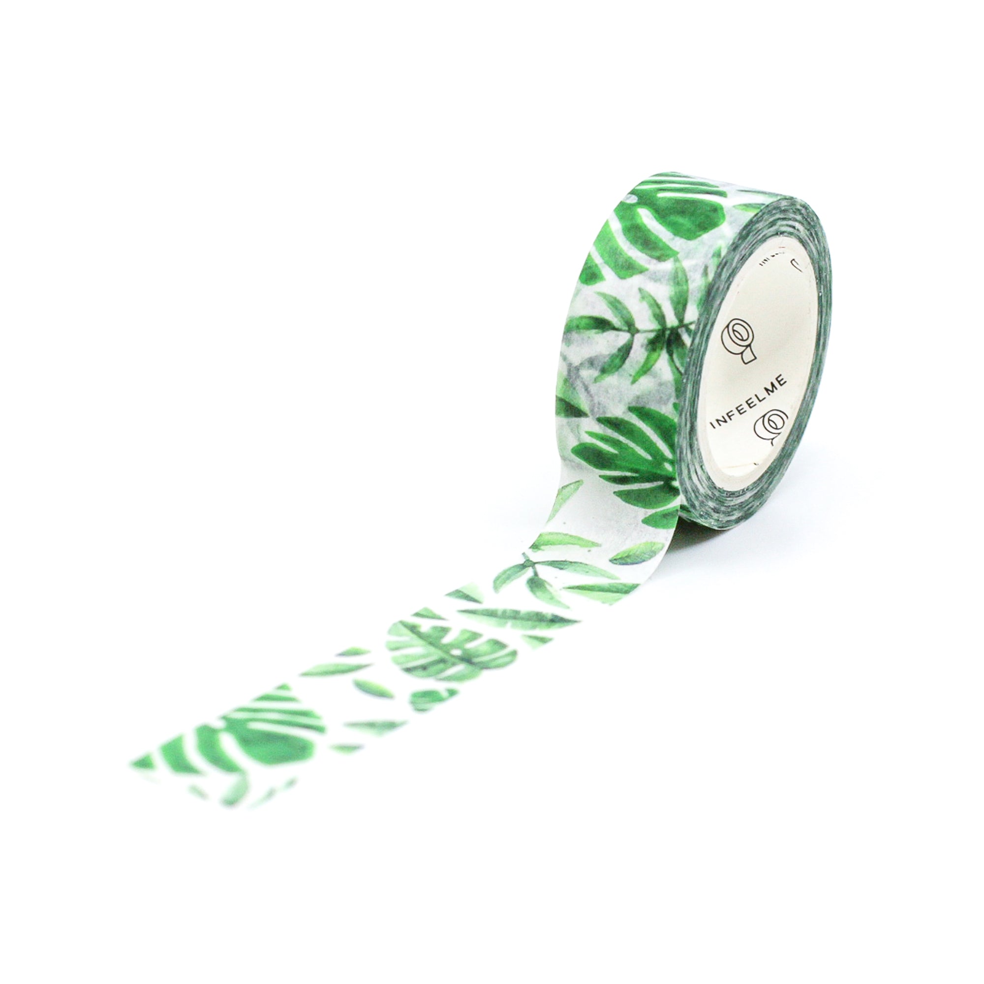 This pretty monstera green palm leaf tape is a vibrant pattern perfect for your BUJO and craft projects. Spring is in the air with this gorgeous tape from BBB Supplies Craft Shop.
