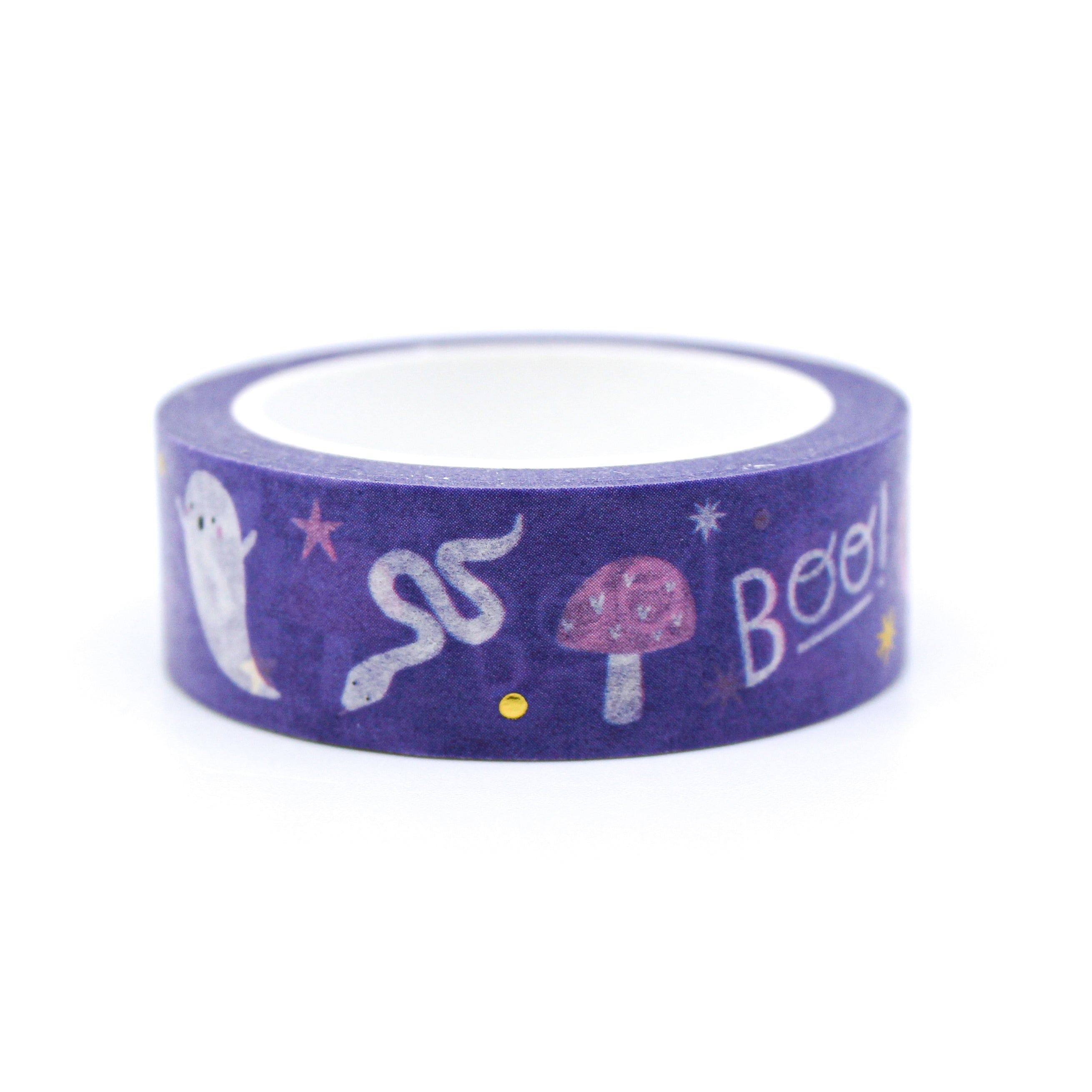 This is a view of mystical Halloween theme washi tape from BBB Supplies Craft Shop