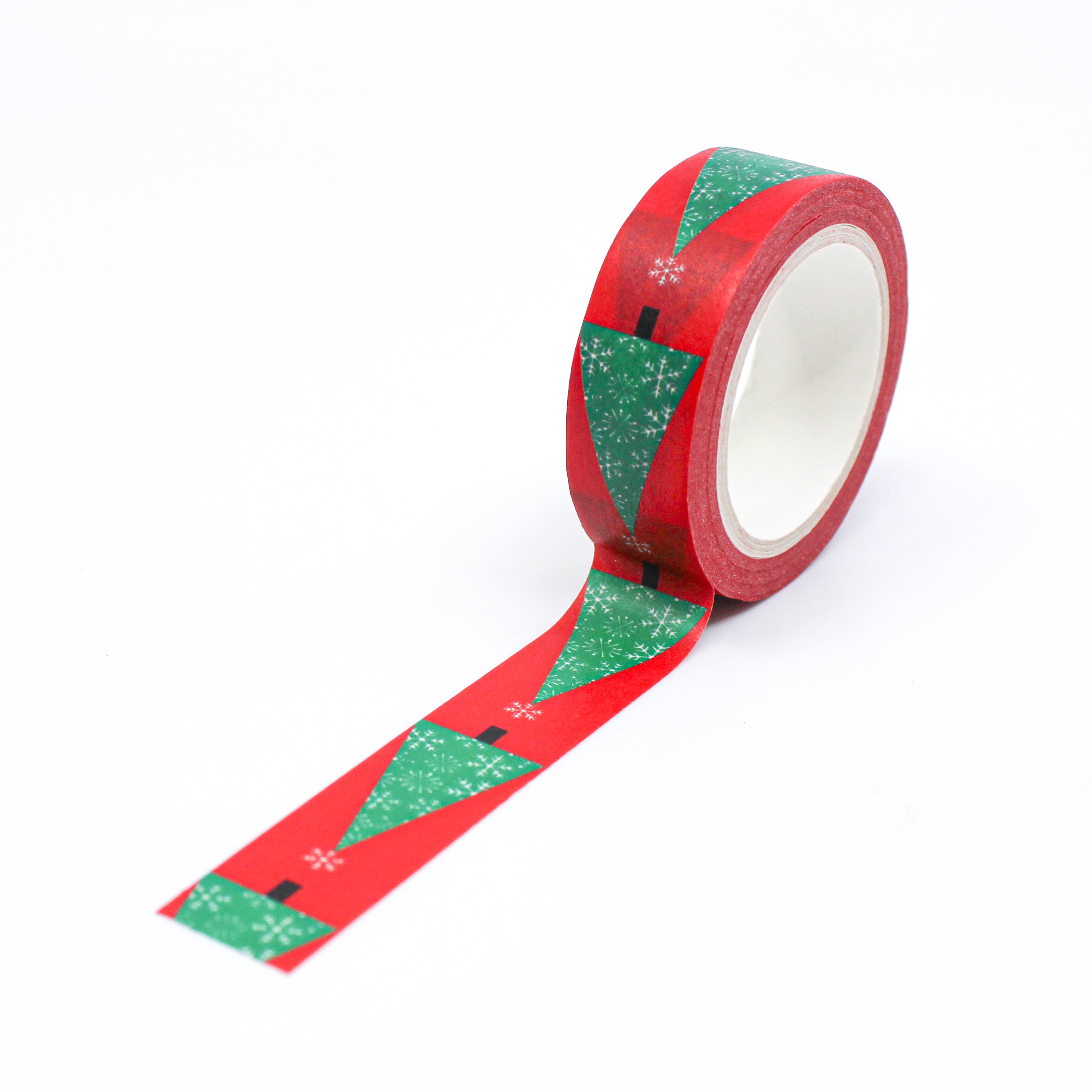 This fun modern take on a Christmas tree is a great holiday washi tape from BBB Supplies.