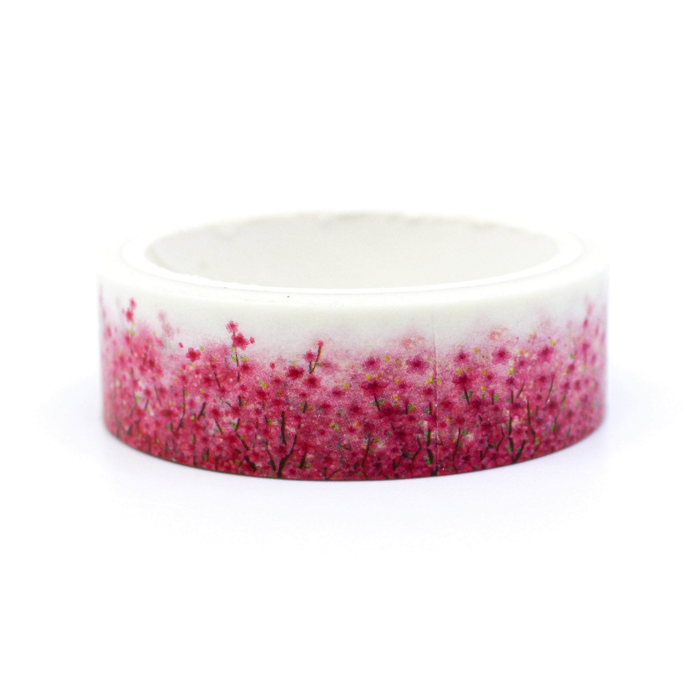 This a cute pink cherry blossoms washi tape from BBB Supplies Craft Shop