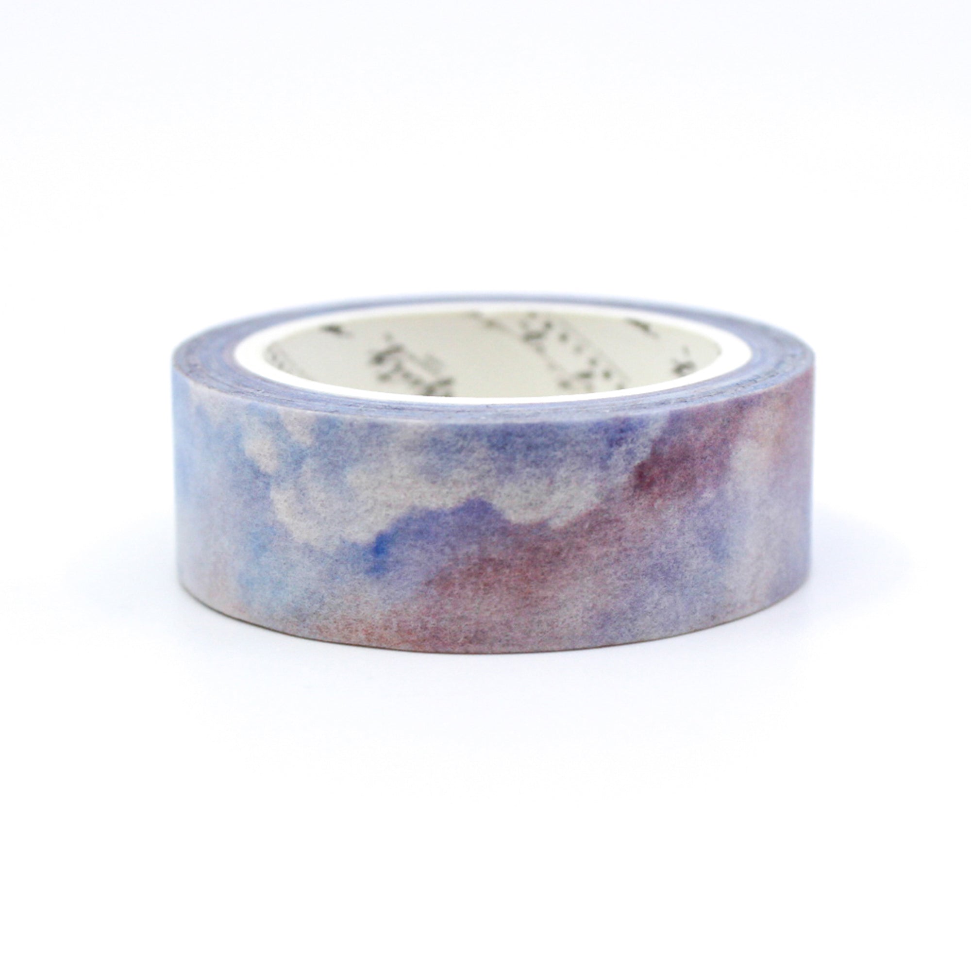 This purple sky watercolor washi tape is the perfect addition to your washi collection. This tape resembles a cloudy sky at sunrise. The simplicity of the pattern is perfect for accenting and matching any project's theme while adding a beautiful and interesting pattern. This tape is from BBB Supplies Craft Shop