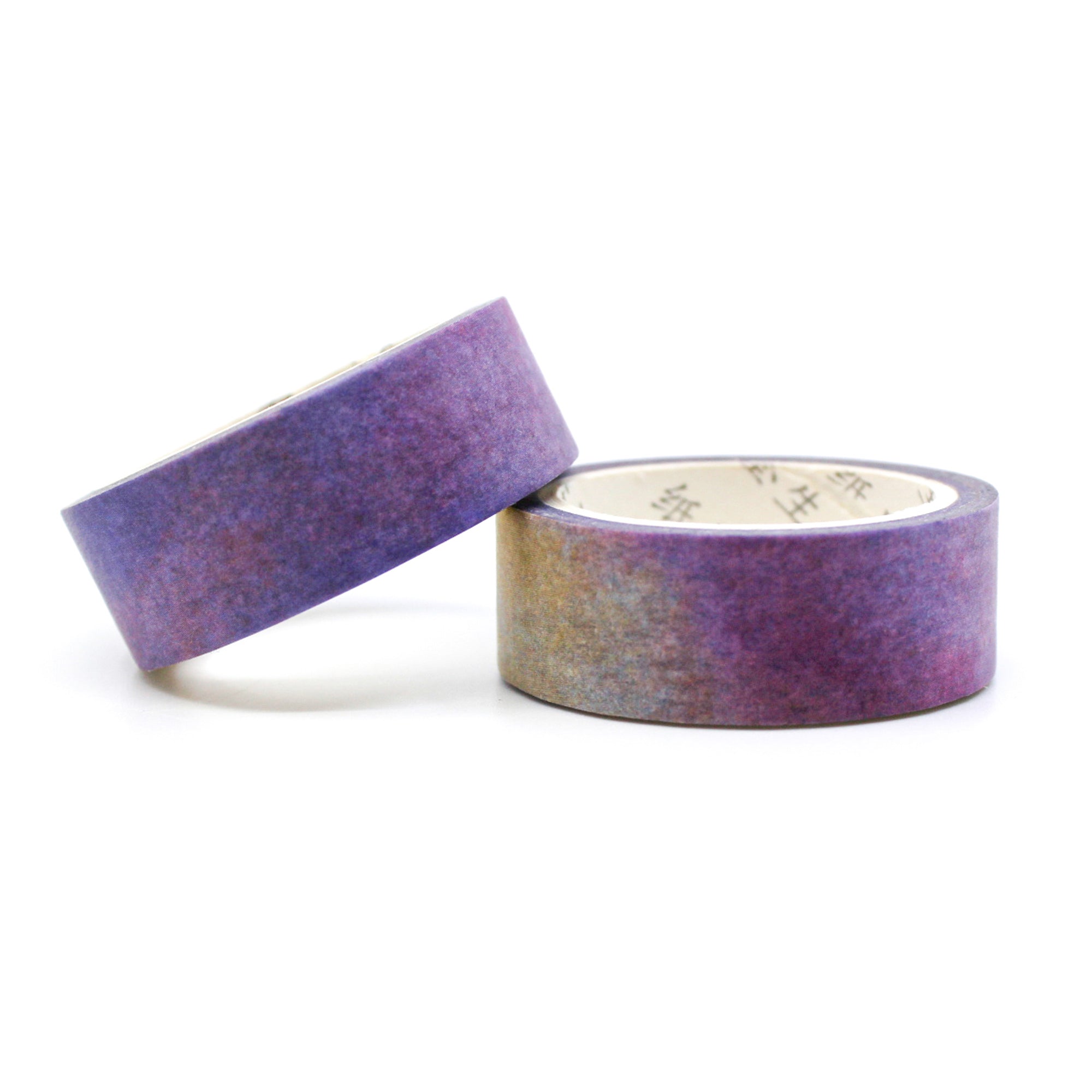 This ombre of purple, yellow and pink watercolor washi tape is the perfect addition to your washi collection. The simplicity of the pattern is perfect for accenting and matching any project's theme while adding a beautiful and interesting pattern. This tape is sold at BBB Supplies Craft Shop.