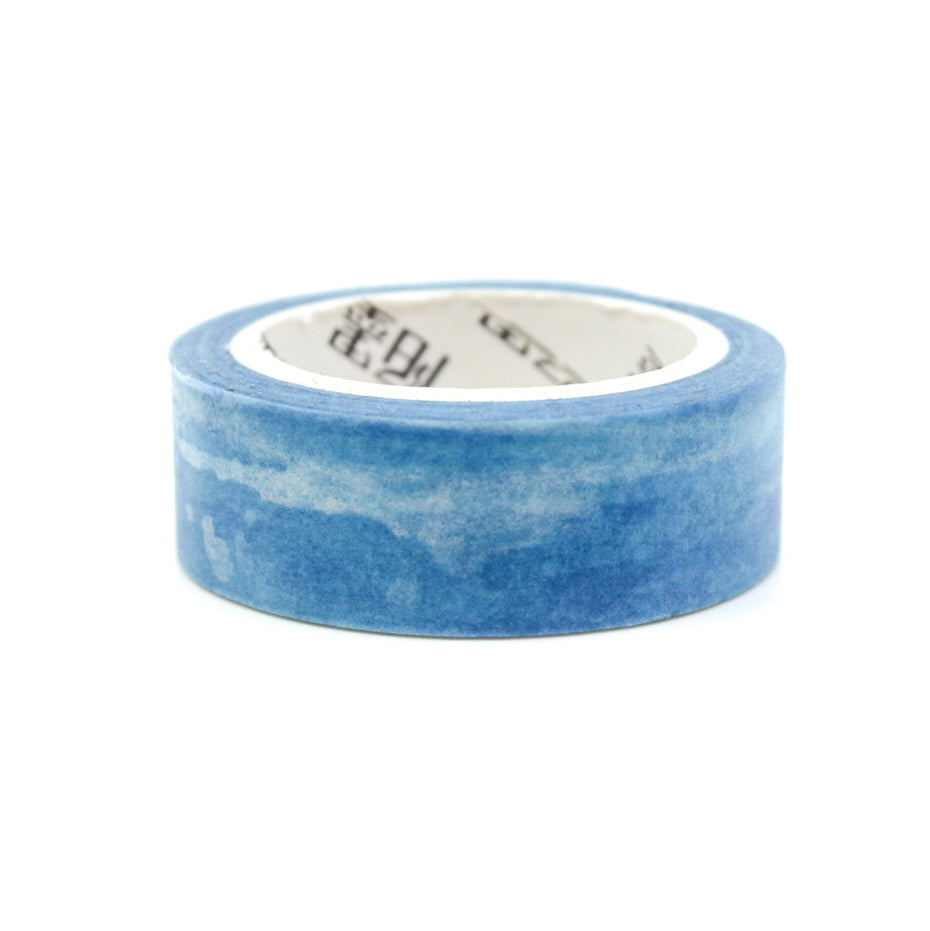 This bright turquoise-blue ocean watercolor washi tape is the perfect addition to your washi collection. The simplicity of the pattern is perfect for accenting and matching any project's theme while adding a beautiful and interesting pattern. This tape is sold at BBB Supplies Craft Shop.
