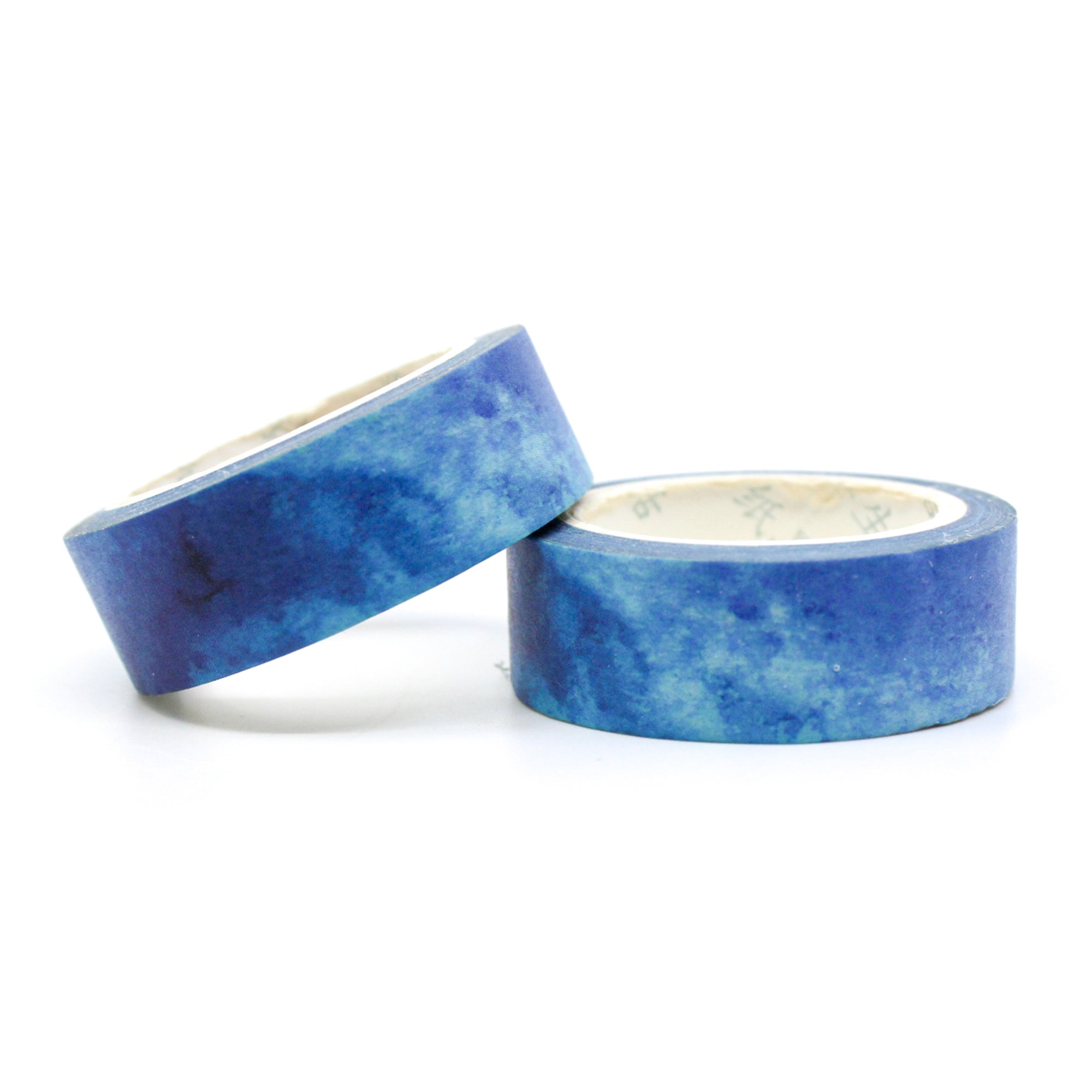 This bright turquoise-blue sky watercolor washi tape is the perfect addition to your washi collection. The simplicity of the pattern is perfect for accenting and matching any project's theme while adding a beautiful and interesting pattern. This tape is sold at BBB Supplies Craft Shop.