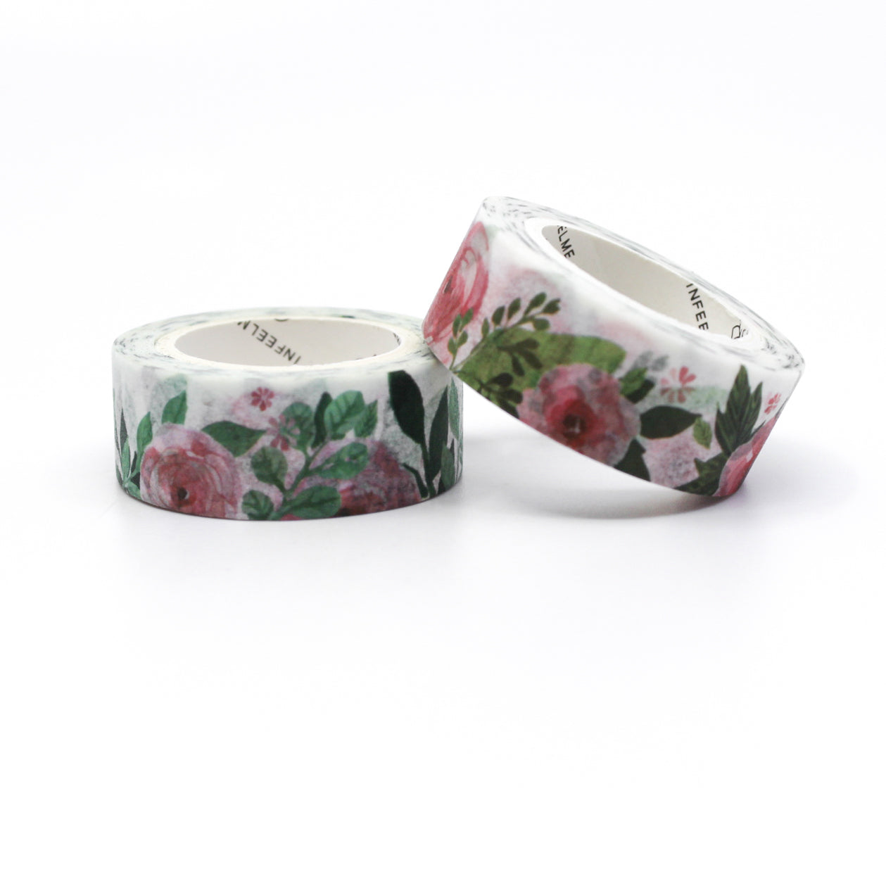 This pretty pink roses and Peony flower tape is a vibrant blooming floral pattern that is perfect for your BUJO and craft projects. Spring is in the air with this gorgeous tape sold at BBB Supplies Craft Shop.