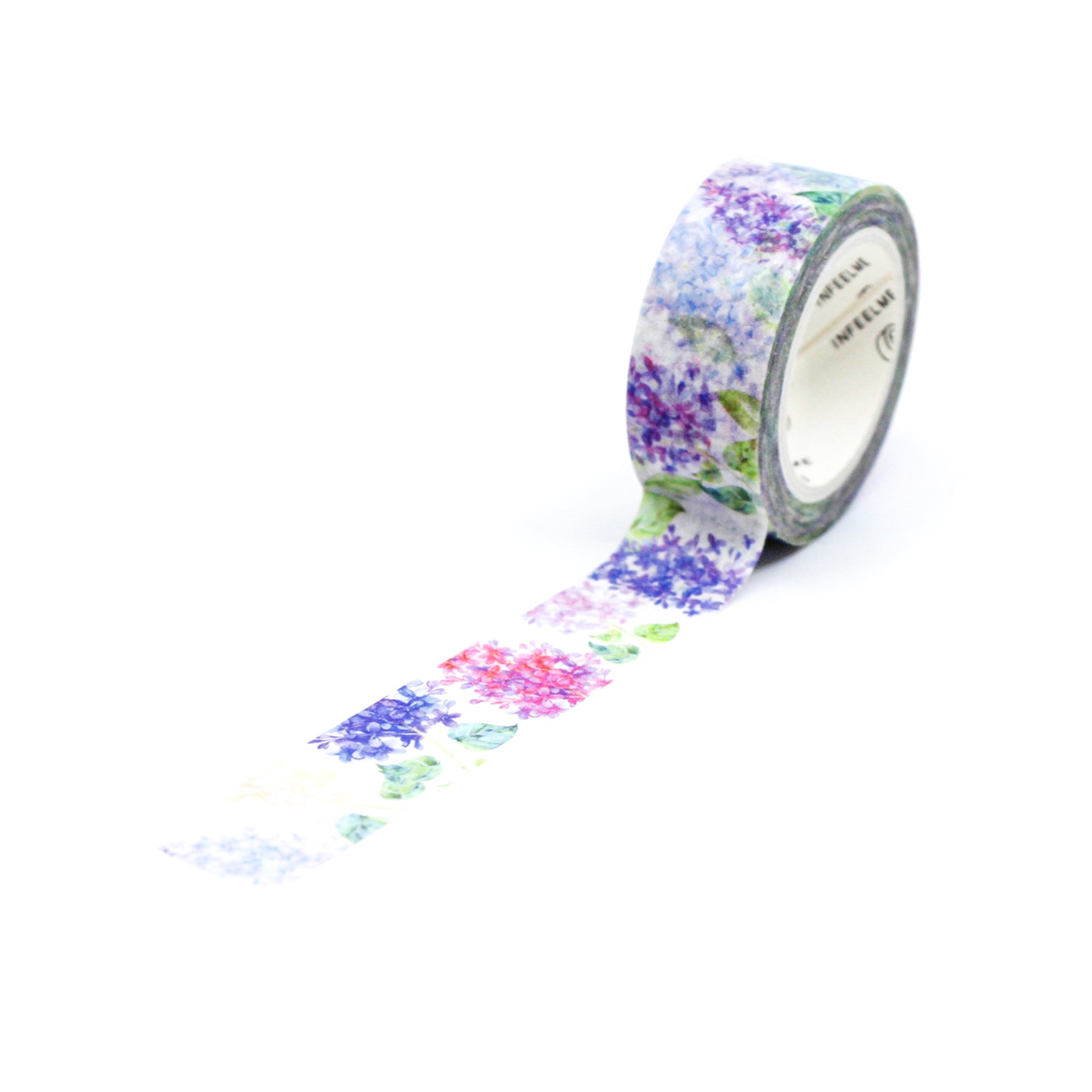 This pretty purple hydrangea flower tape is a vibrant floral pattern that is perfect for your BUJO and craft projects. Spring is in the air with this gorgeous tape from BBB Supplies Craft Shop.