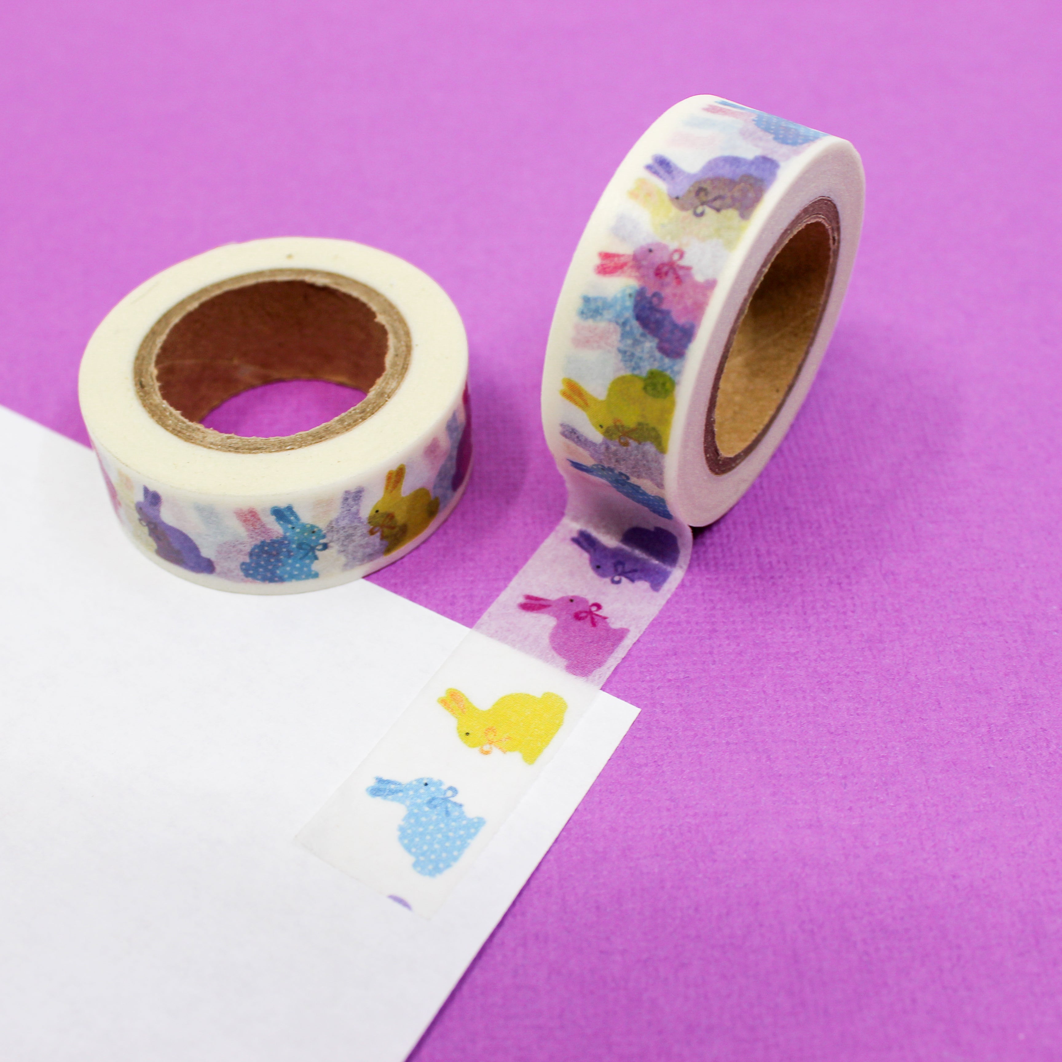 This is colorful bonny themed washi tape from BBB Supplies Craft Shop