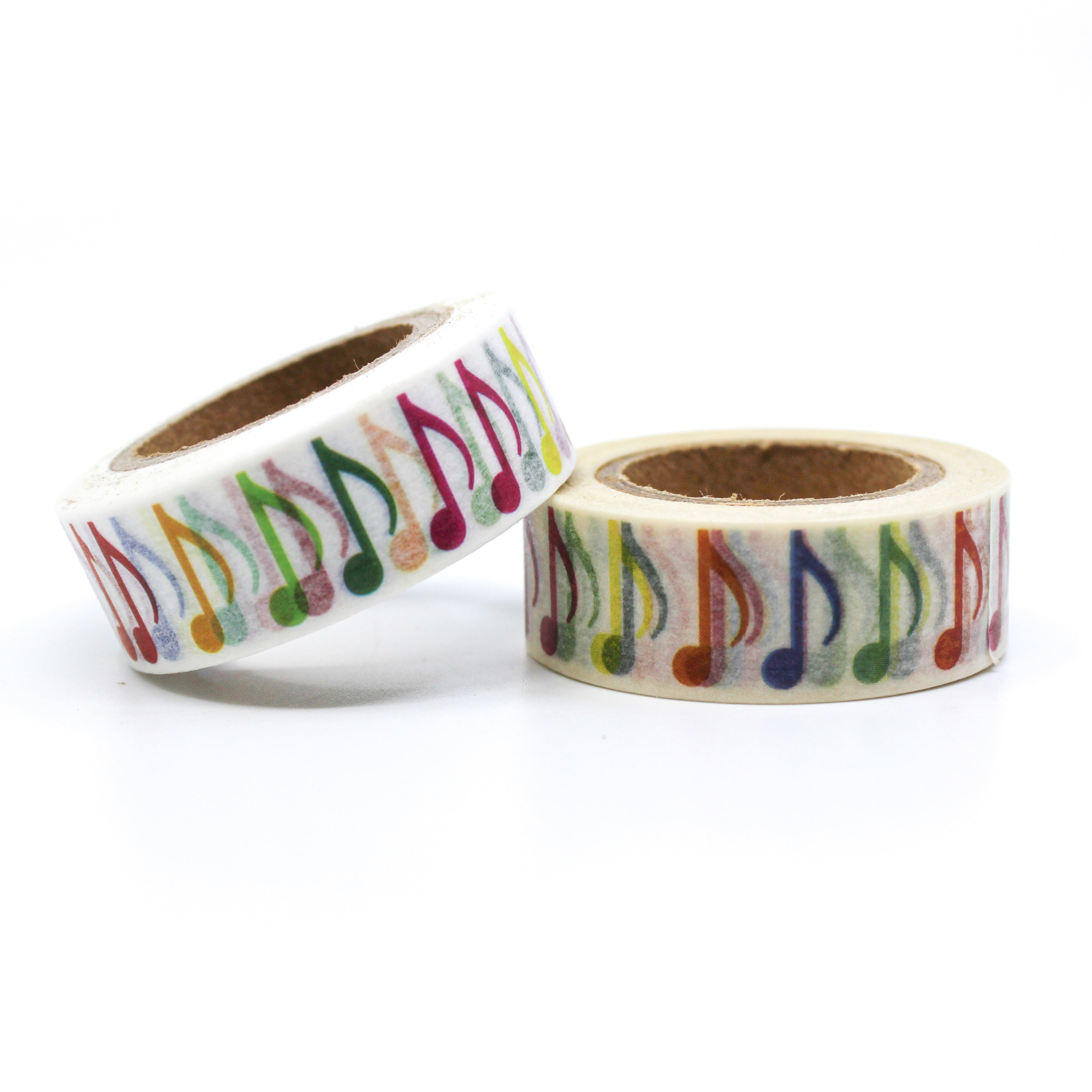 This is a double eight notes for Journal Supplies, Scrapbooking washi tapes from BBB Supplies Craft Shop