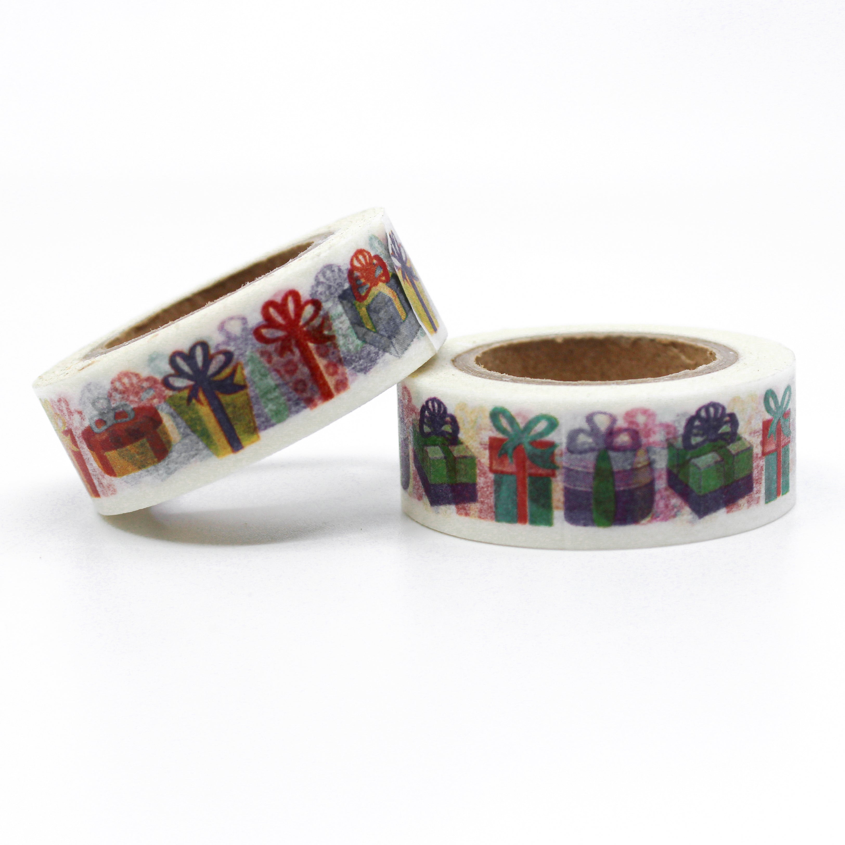 This is a multi-color present and gifts for Journal Supplies, Scrapbooking washi tapes from BBB Supplies Craft Shop
