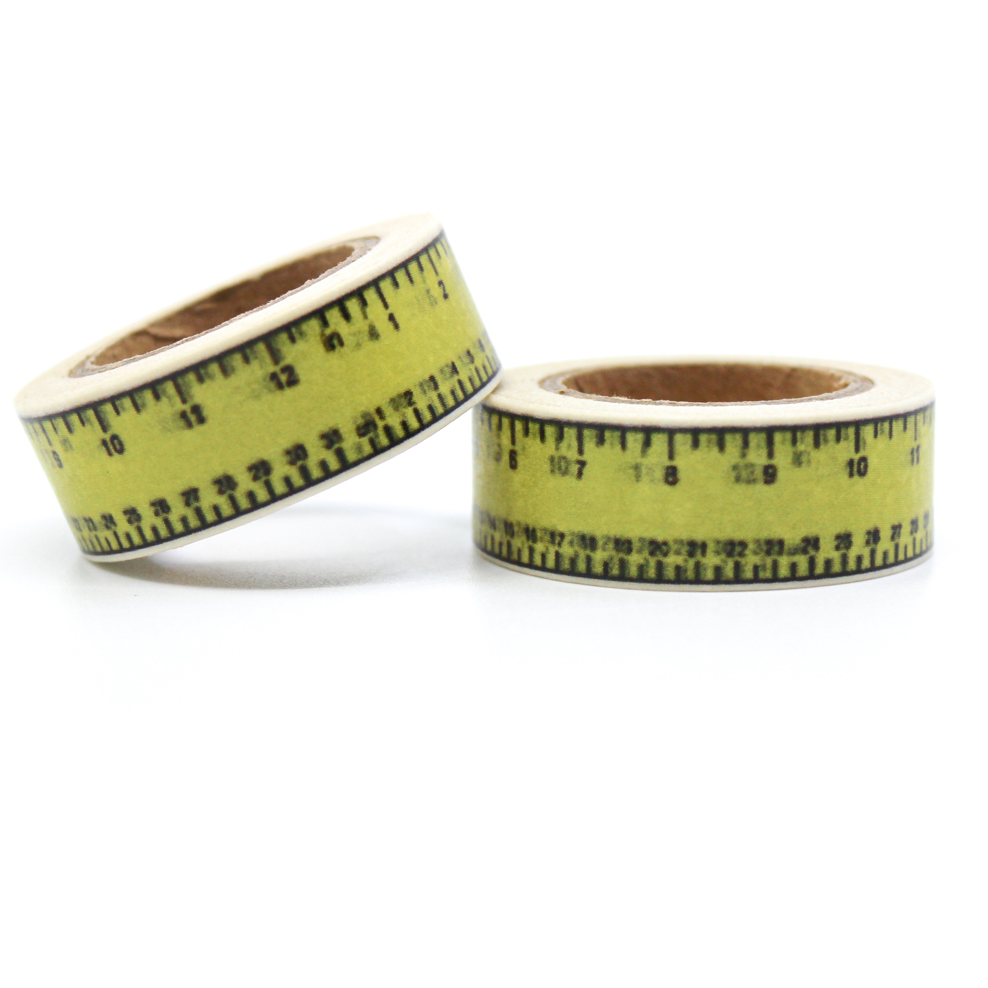 This is a nice tape measure style for Journal Supplies, Scrapbooking washi tapes from BBB Supplies Craft Shop