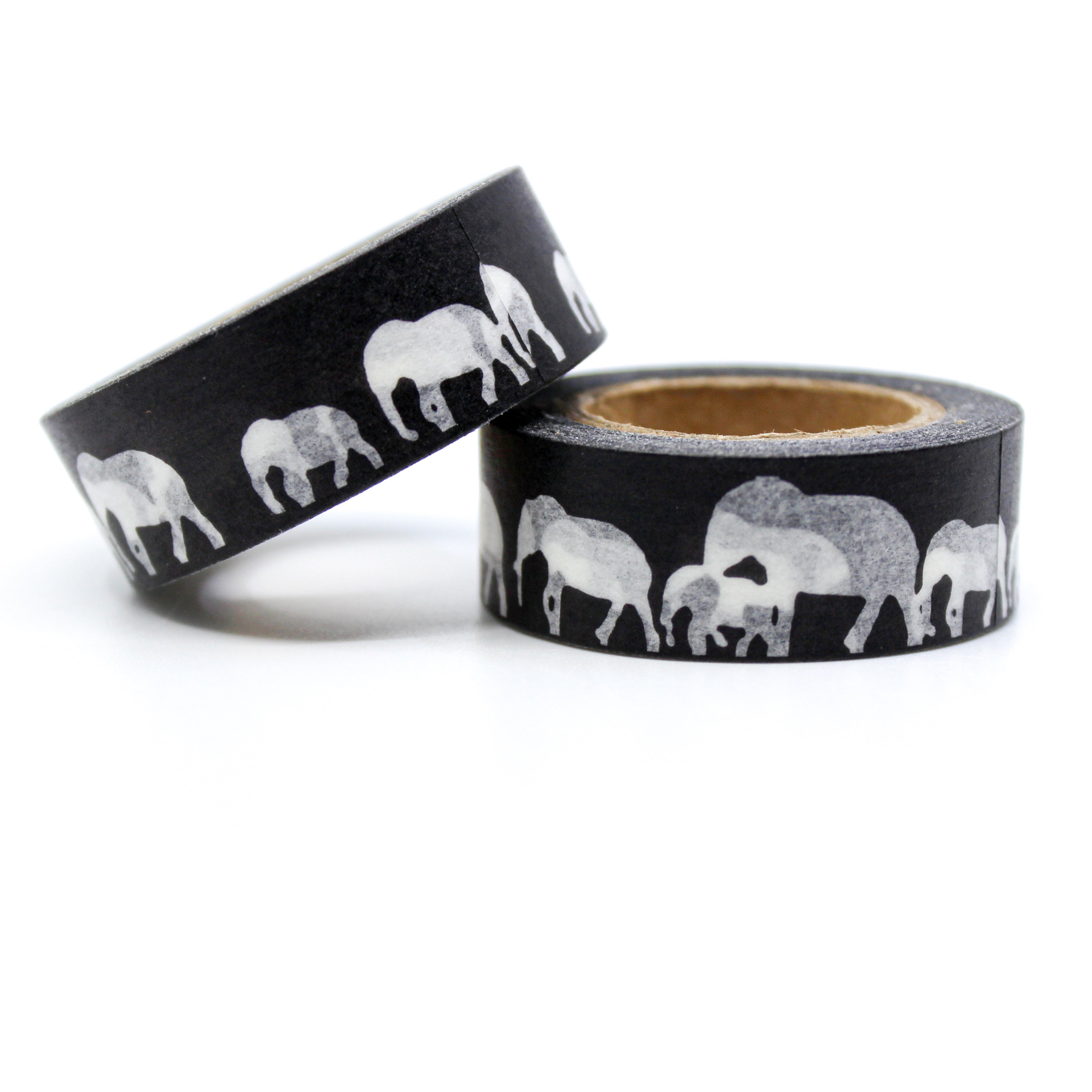 This is a big and small elephants for Journal Supplies, Scrapbooking washi tapes from BBB Supplies Craft Shop