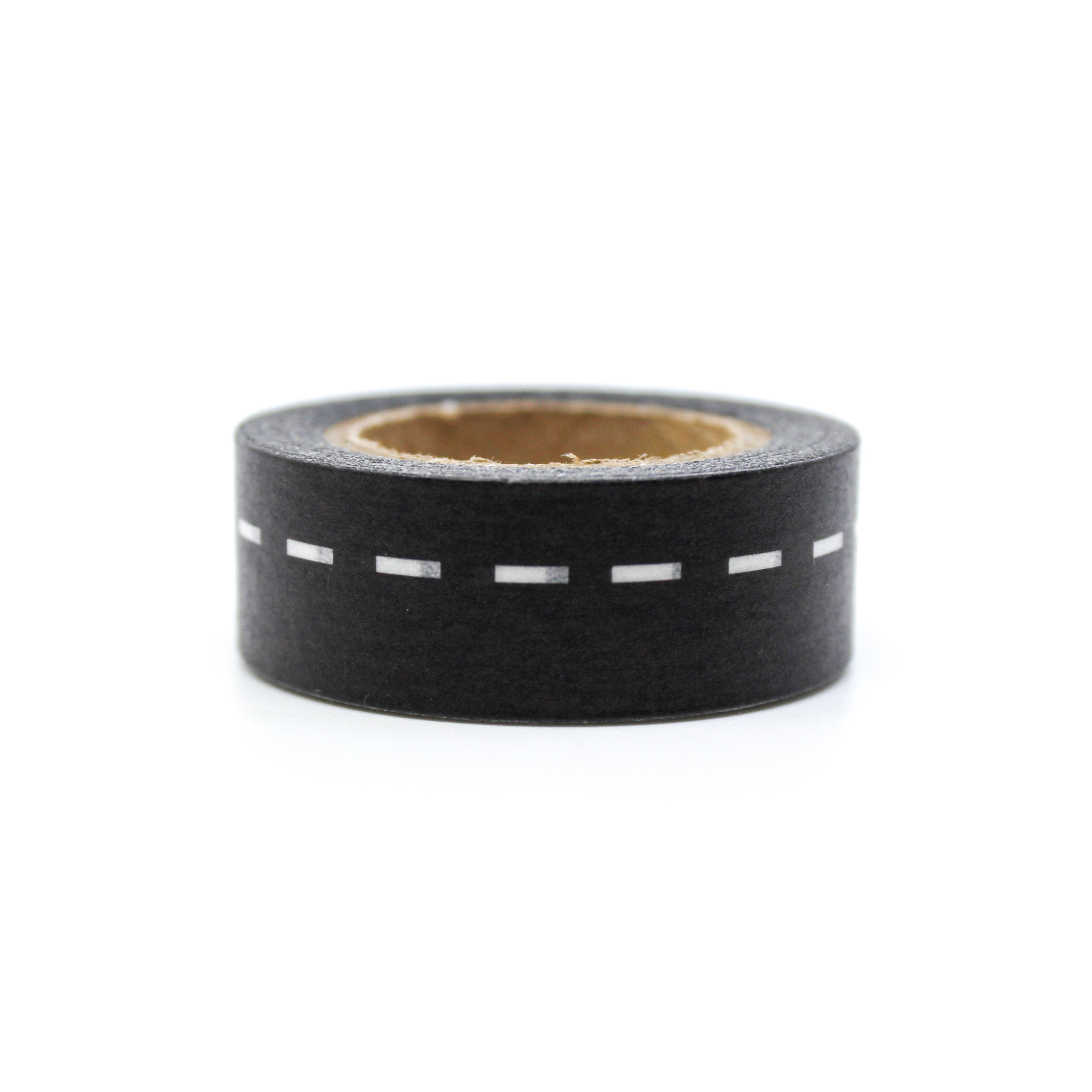 This is a white and black city car roads washi tapes from BBB Supplies Craft Shop