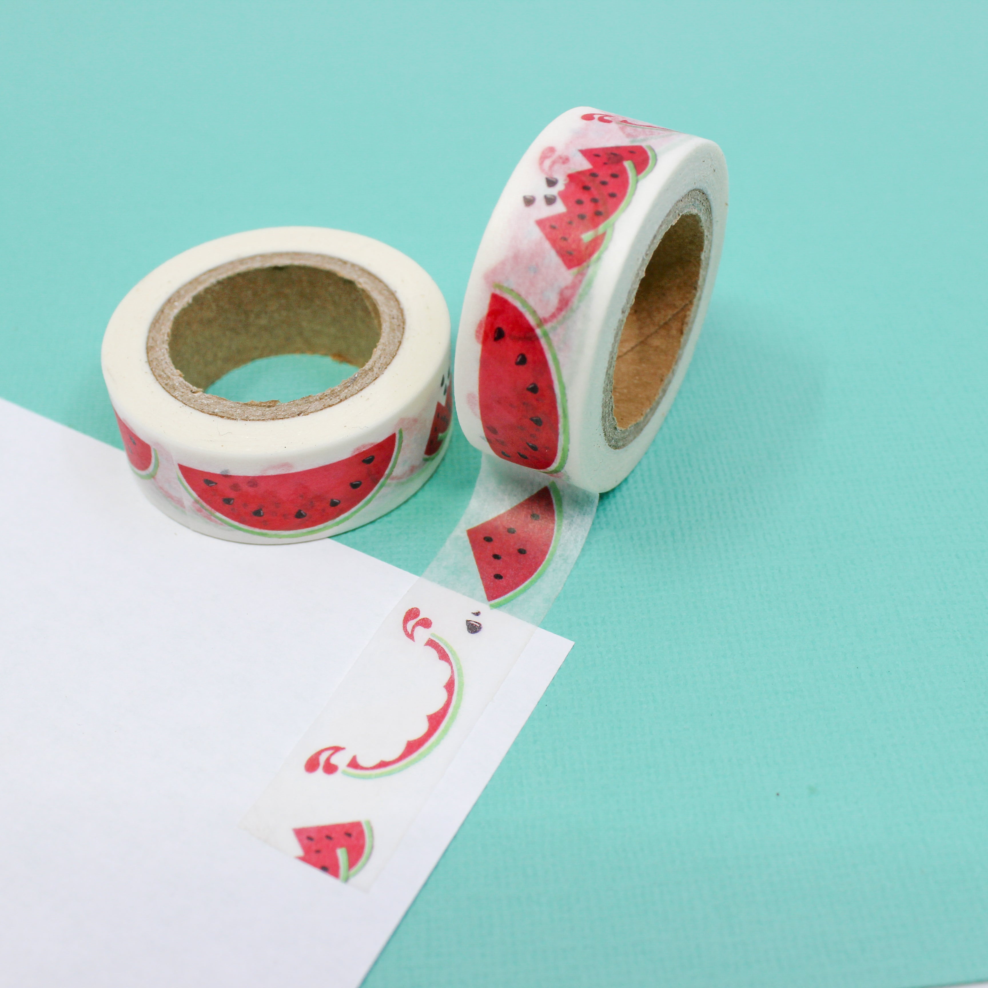 Red Watermelon Fruit Washi