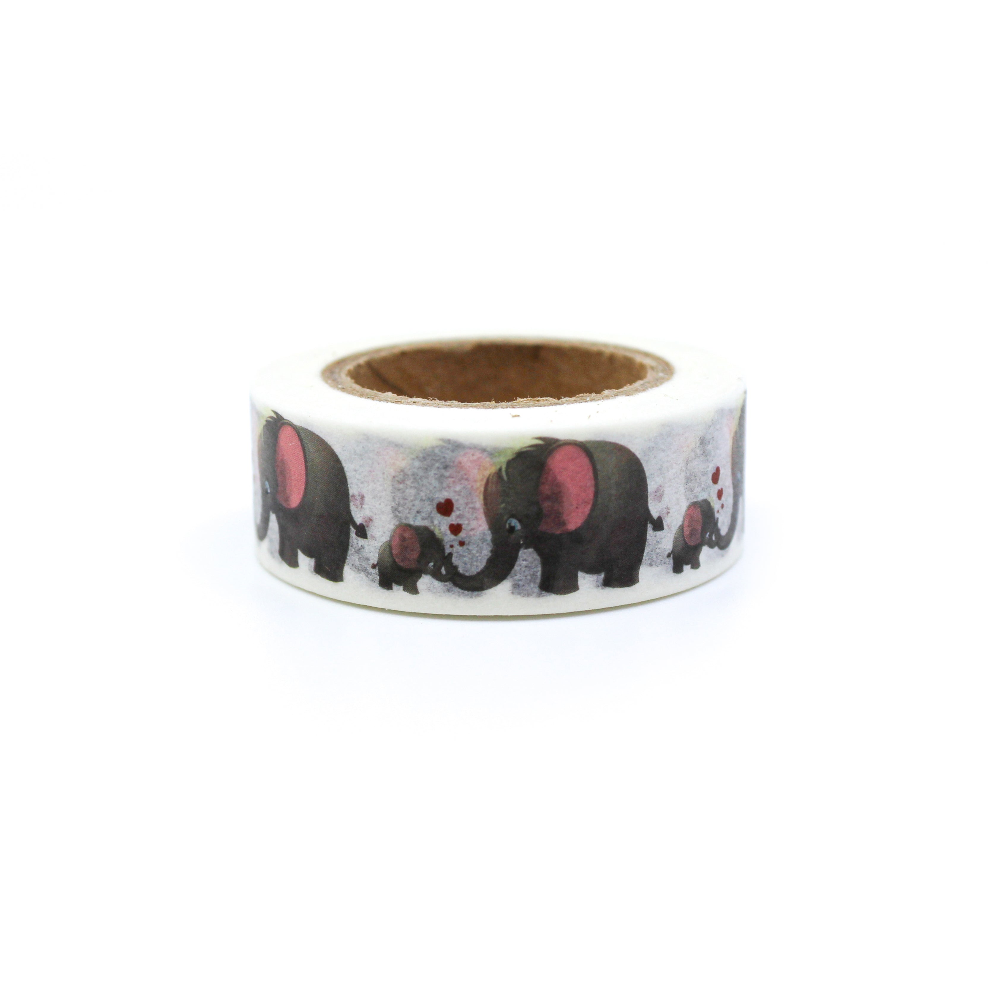 This is a cute mother and baby relationship in a white background washi tape from BBB Supplies Craft Shop