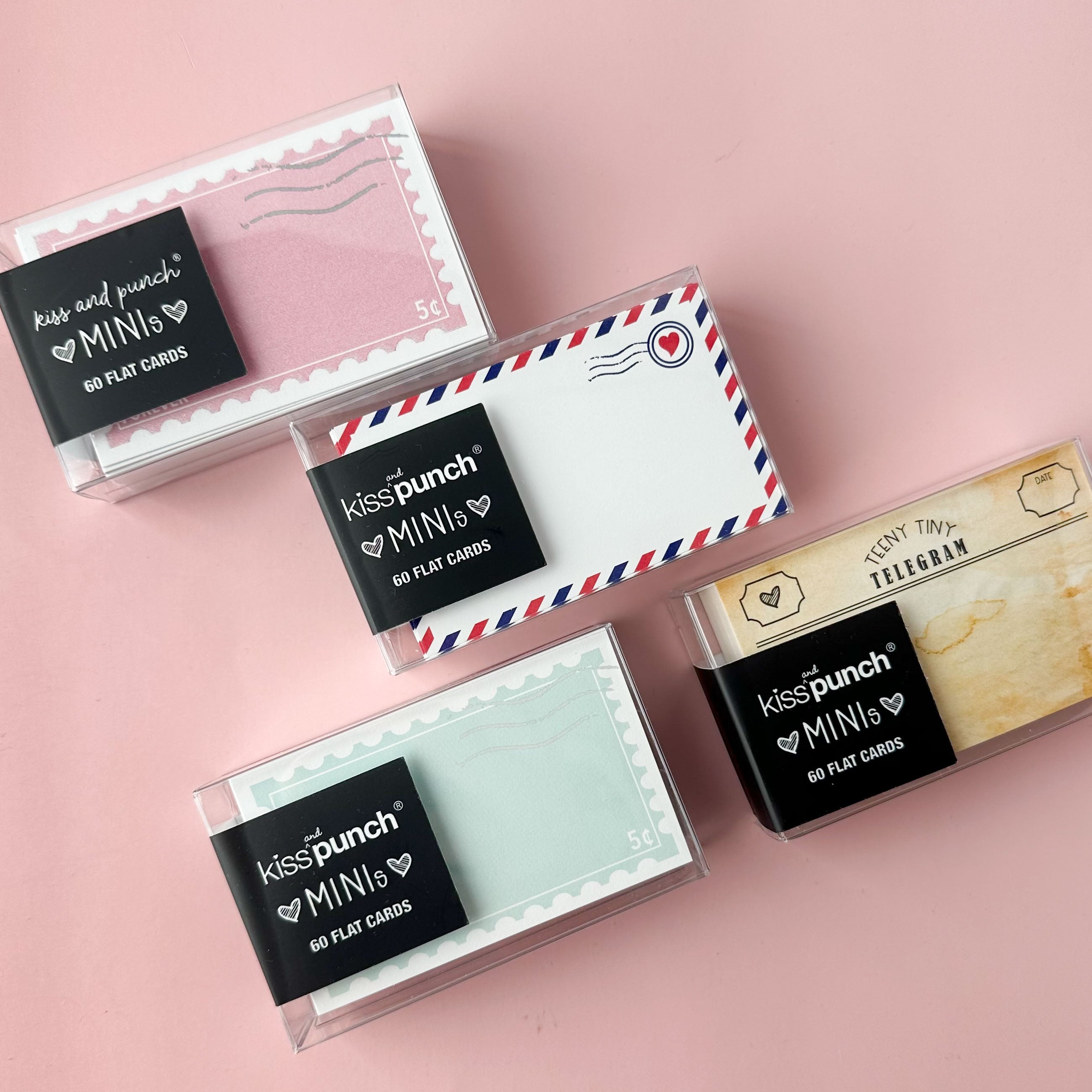 Telegram Mini Notecards designed with a vintage-inspired telegram style, perfect for quick notes, gift messages, and charming correspondence.