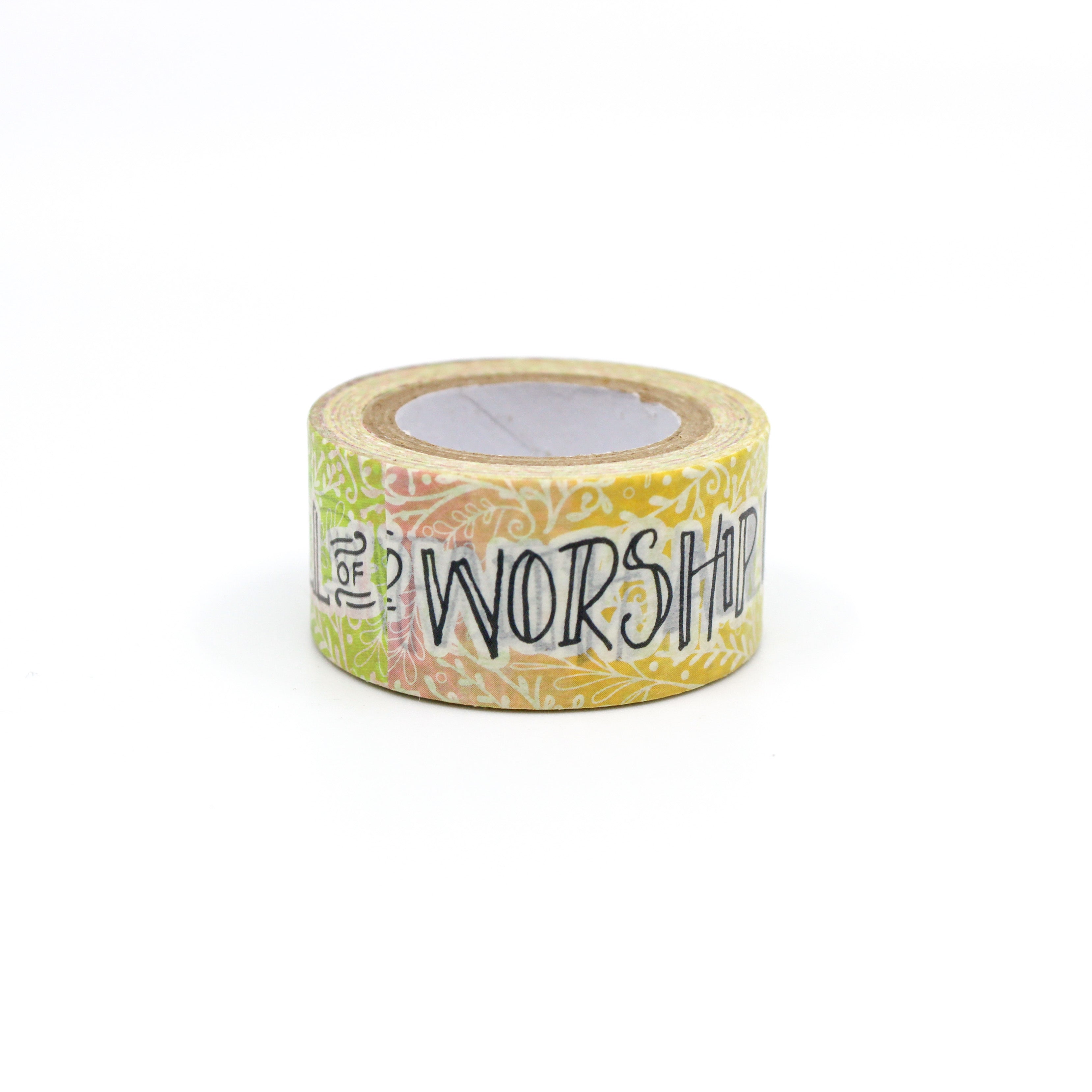 Infuse your journaling with faith and inspiration using our washi tape adorned with faith phrases and spiritual quotes, enhancing your connection with your faith. This tape is sold at BBB Supplies Craft Shop.