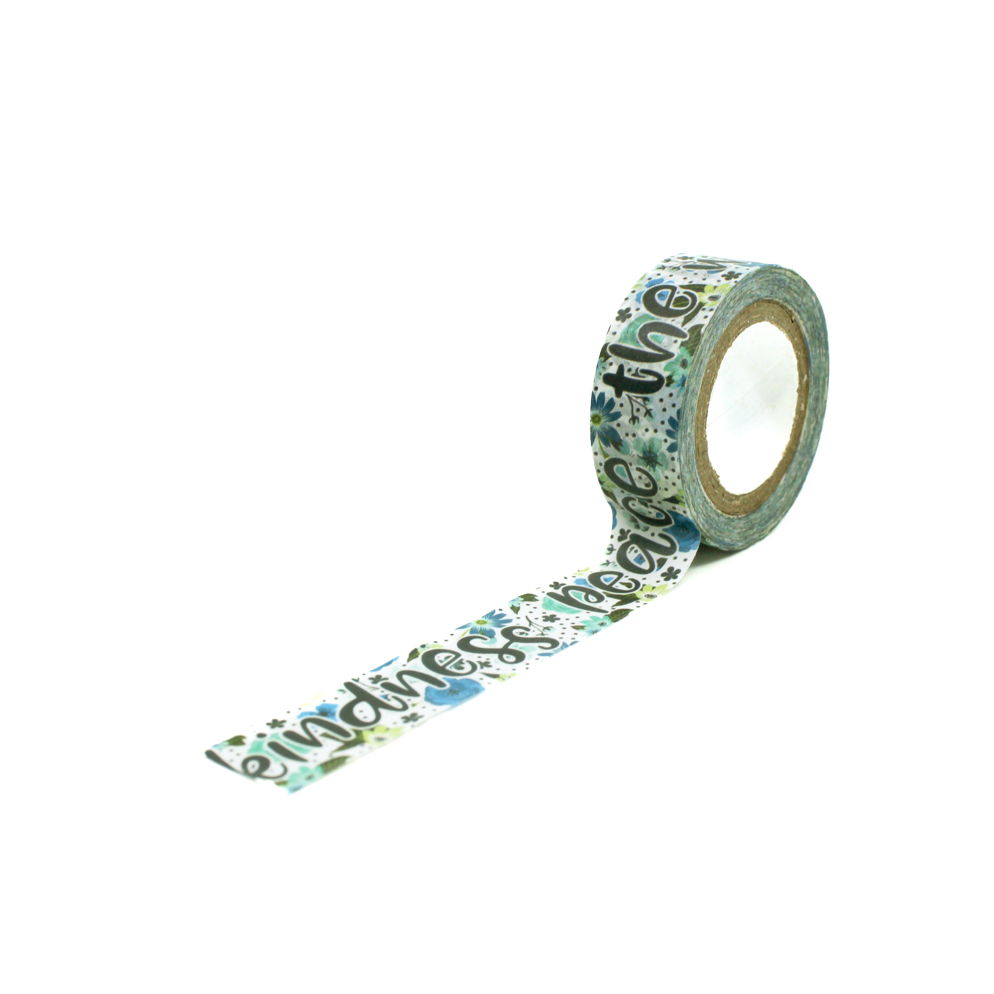 Elevate your crafts with our Gratitude and Faith Phrases Washi Tape, featuring inspirational messages and expressions of faith, perfect for adding a touch of spiritual positivity to your projects. This tape is sold at BBB Supplies Craft Shop.